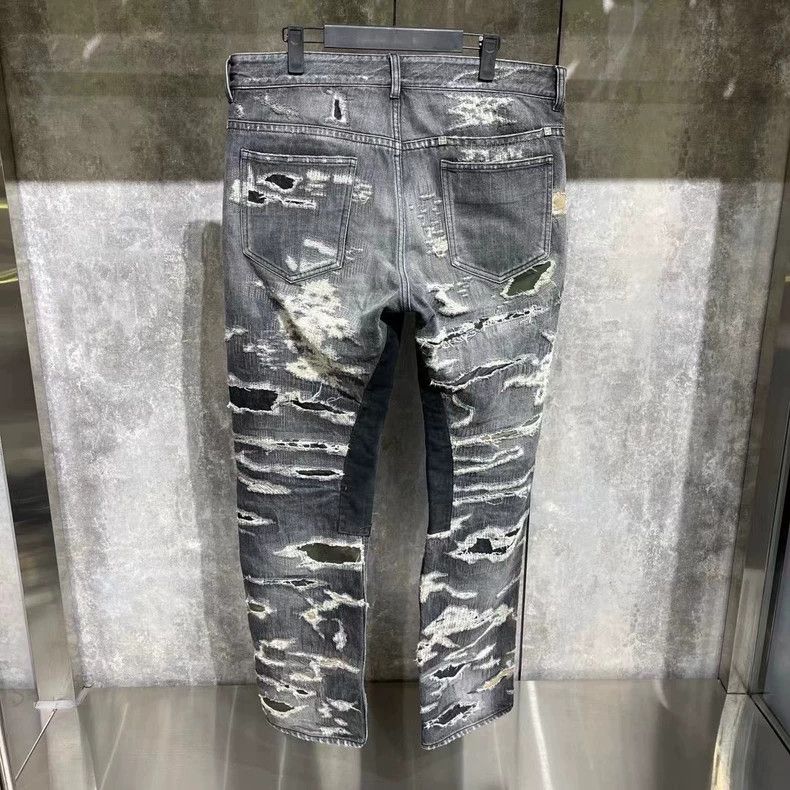 Givenchy Givenchy Boro 23 New Black Gray Denim Pants | Grailed