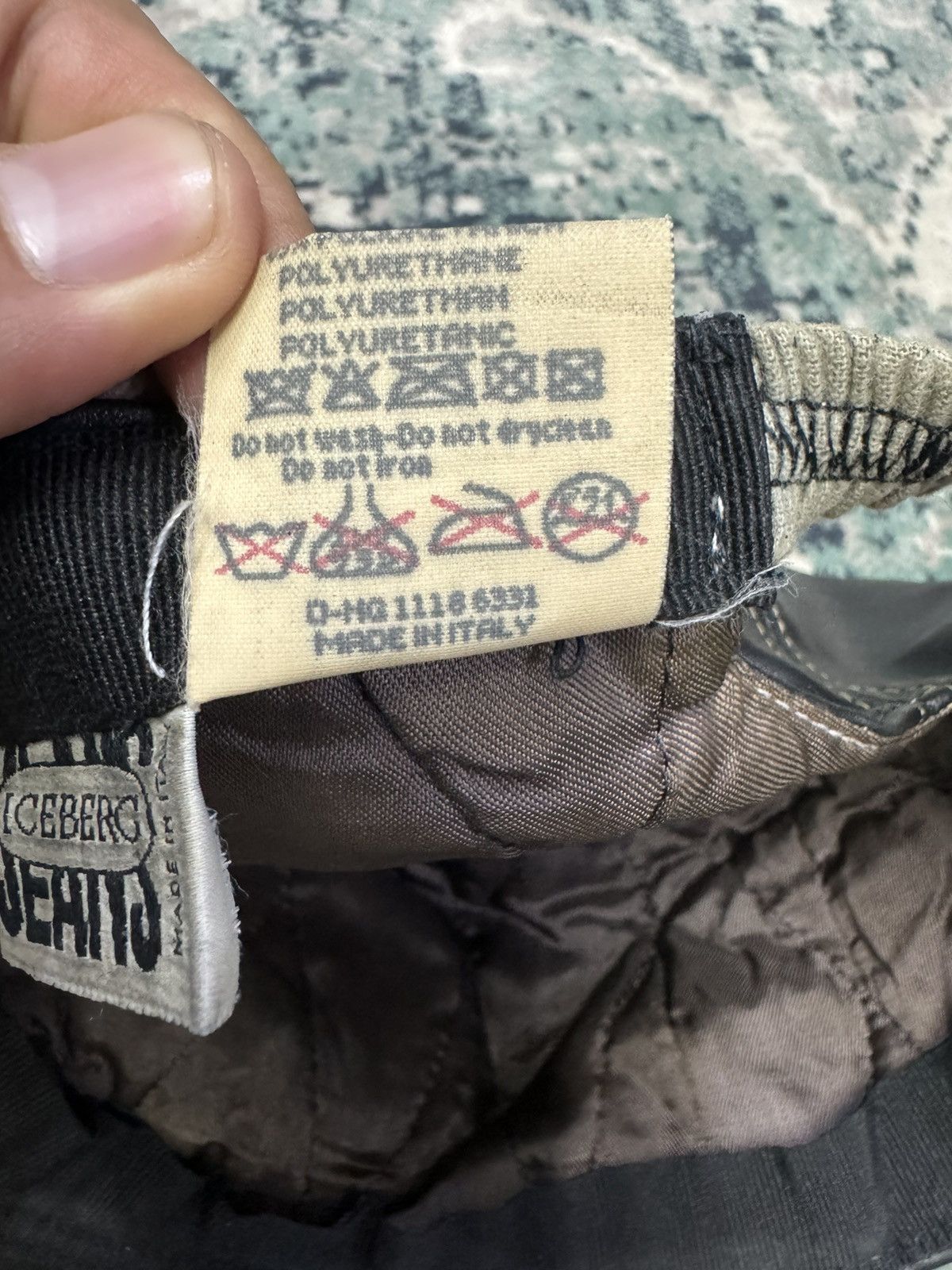 Iceberg × Vintage VINTAGE ICEBERG JEANS LOGO CAP Size ONE SIZE - 10 Thumbnail