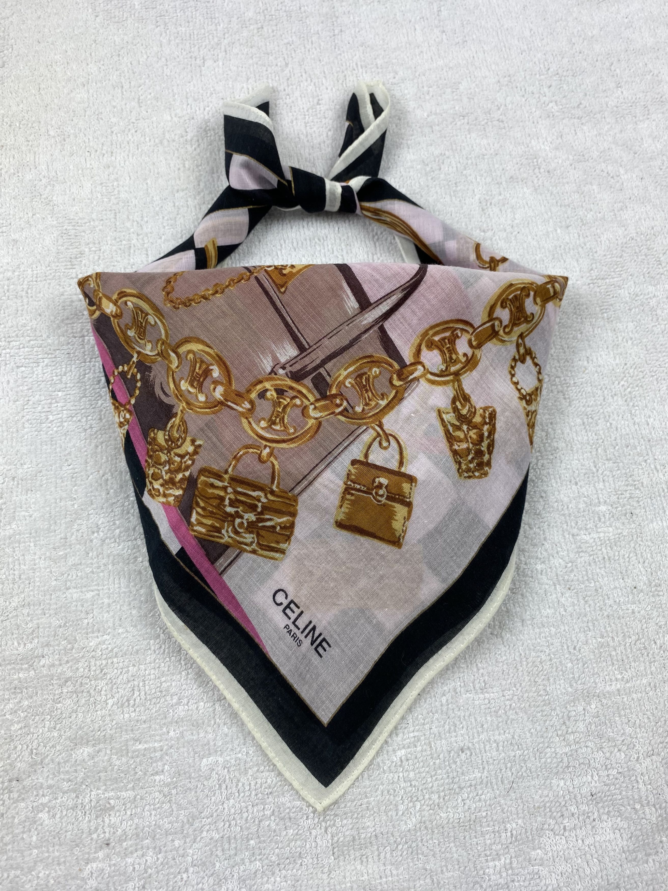 Celine Celine Handkerchief / Bandana / Neckerchief Size ONE SIZE - 1 Thumbnail