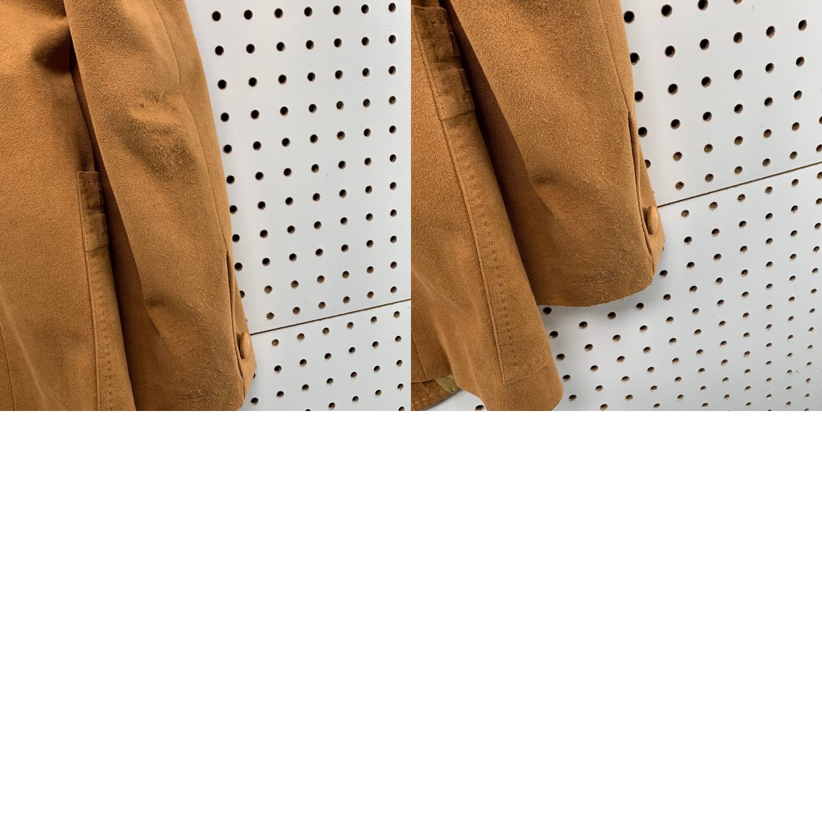 Vintage VINTAGE Lebaron Blazer Shirt Mens 40 Brown Suede Western 60s Jacket Notch Two-Button Single-Breasted Size 40R - 11 Thumbnail