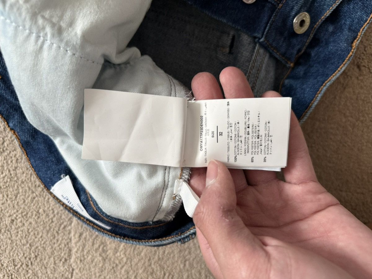 Off-White Off White Skate Jeans Blue Size 32 Brand New Never Use Size US 32 / EU 48 - 10 Thumbnail