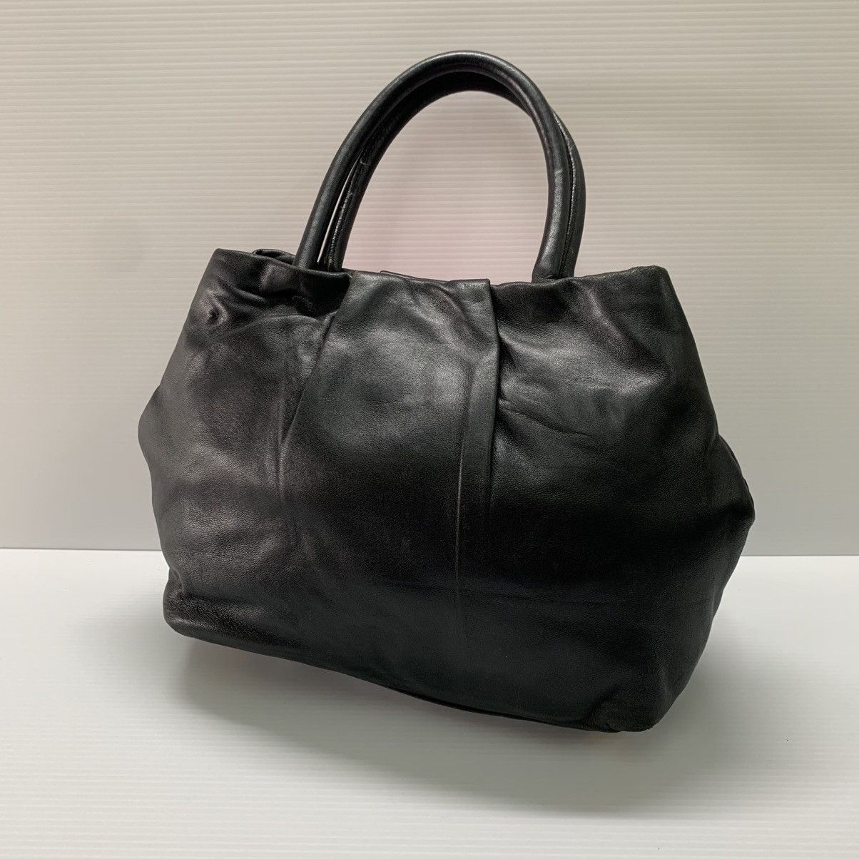 Prada Prada Lambskin Leather Handbag Size ONE SIZE - 3 Thumbnail
