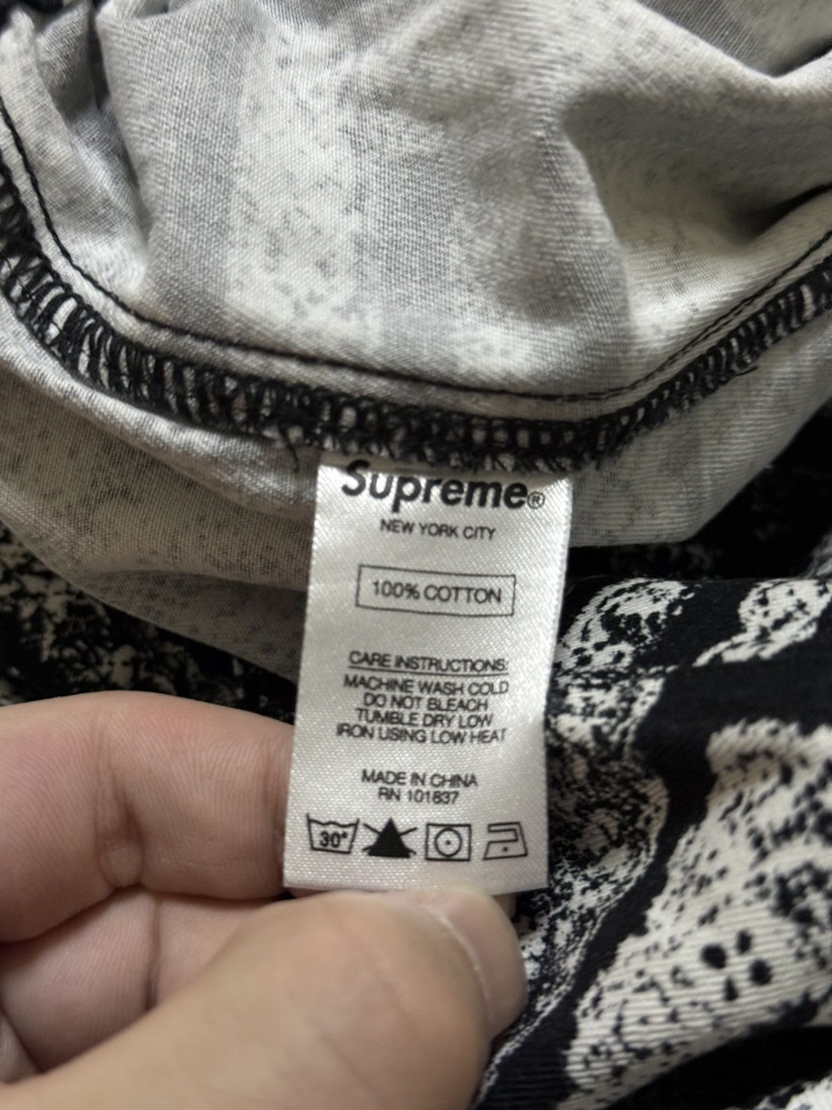 Supreme Supreme black bandana paisley pant size xl Size US 36 / EU 52 - 5 Thumbnail