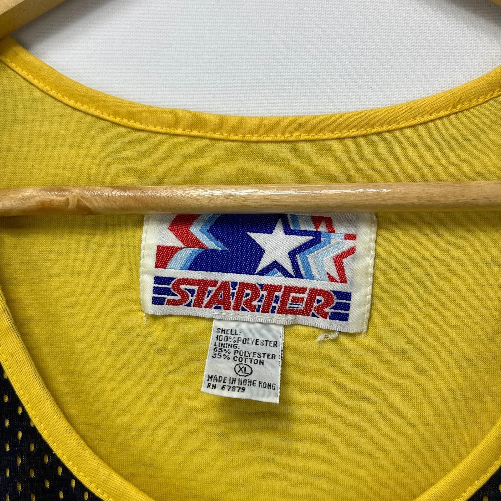 Starter Vintage 90s Starter Michigan Wolverines Jersey XL Mens Size ONE SIZE - 4 Thumbnail