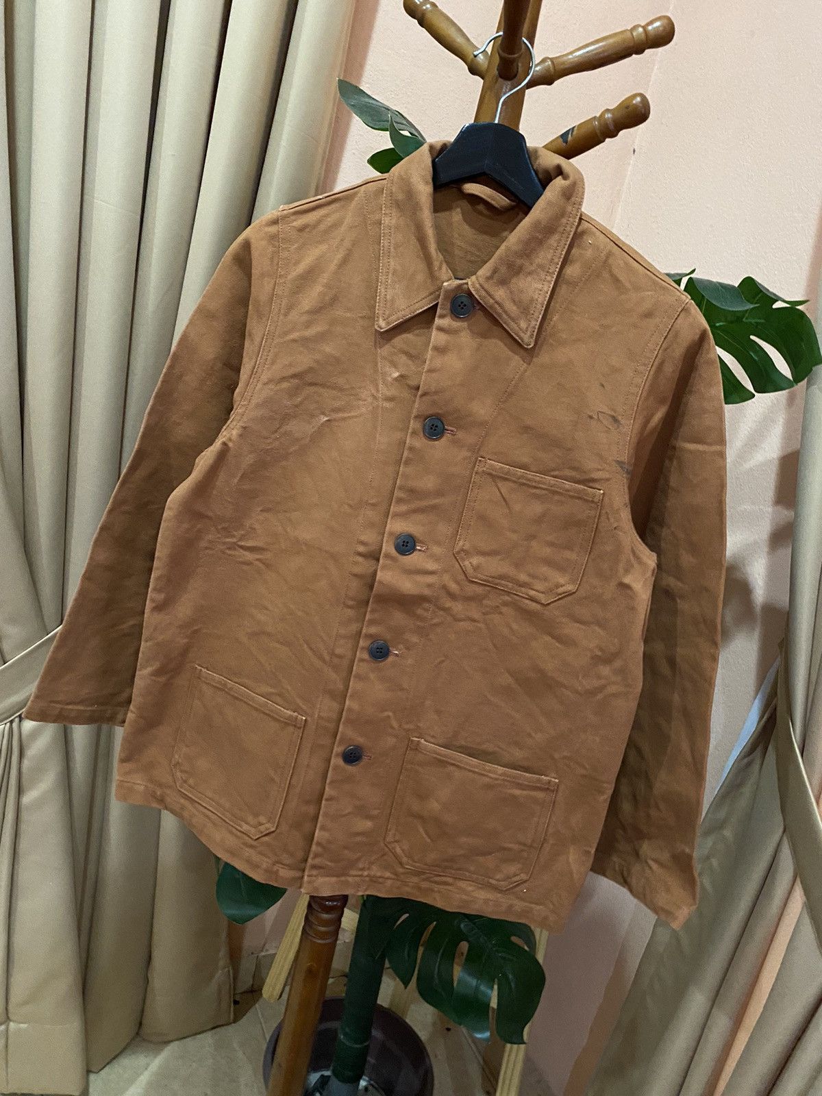 Other Cable Car Clothiers Vintage Brown Canvas Jacket Size US S / EU 44-46 / 1 - 2 Thumbnail