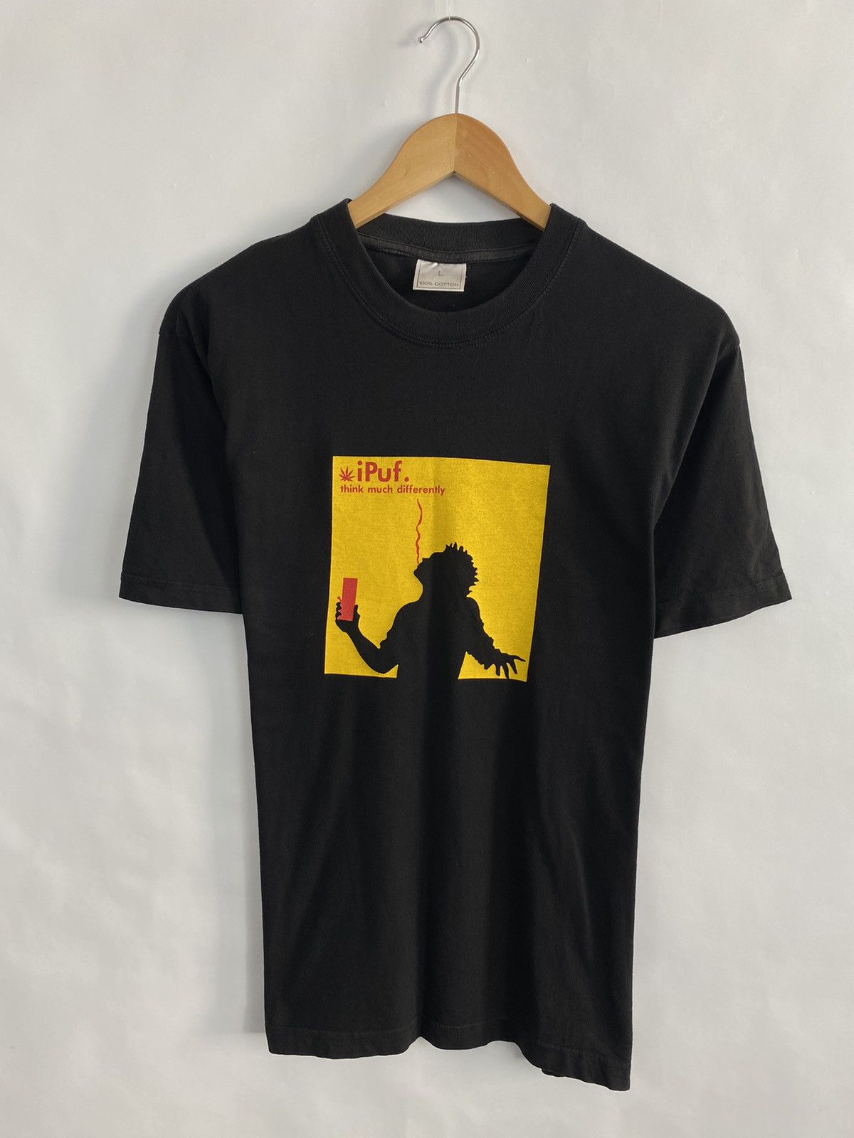 4GSELLER 🇺🇸 Vintage 420 Marijuana Ipuf Amsterdam Cannabis T-Shirt Weed Size US M / EU 48-50 / 2 - 2 Thumbnail