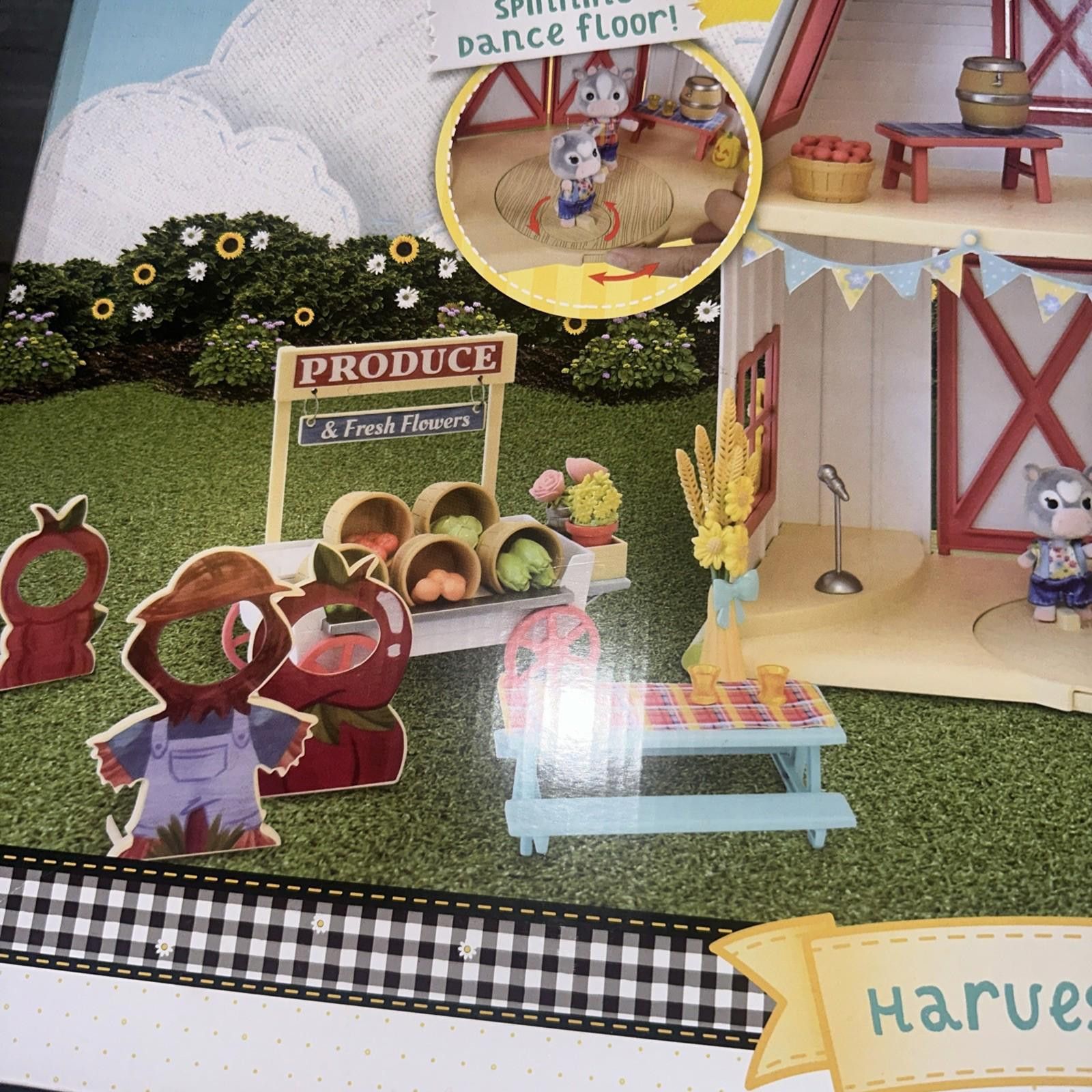 Other Honey Bee Acres Harvest Festival Playset Barn Over 50 Pieces Size ONE SIZE - 4 Thumbnail