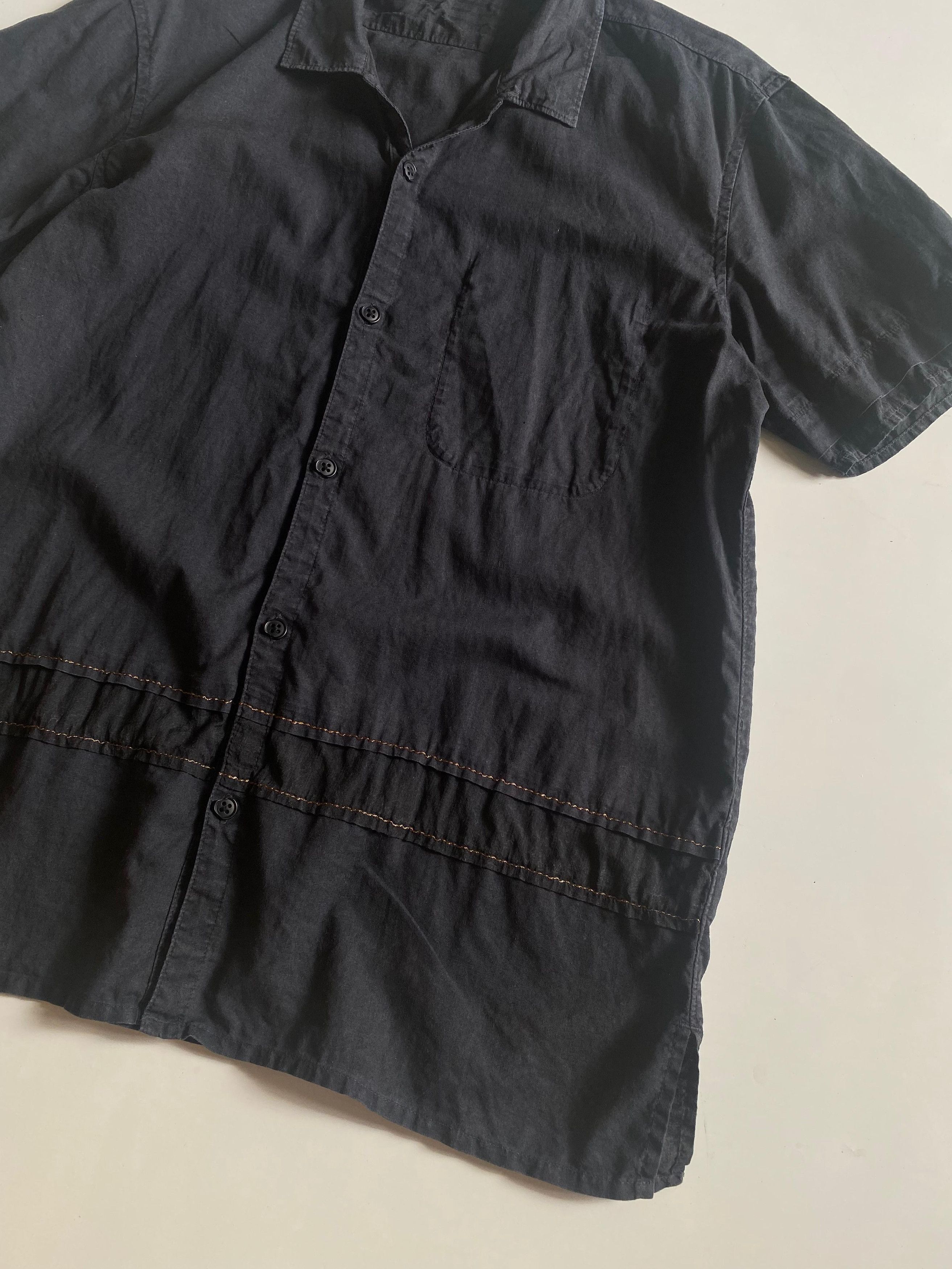 Marithe + Francois Girbaud Marithe Francois Girbaud Linen Shirt Size US L / EU 52-54 / 3 - 4 Thumbnail