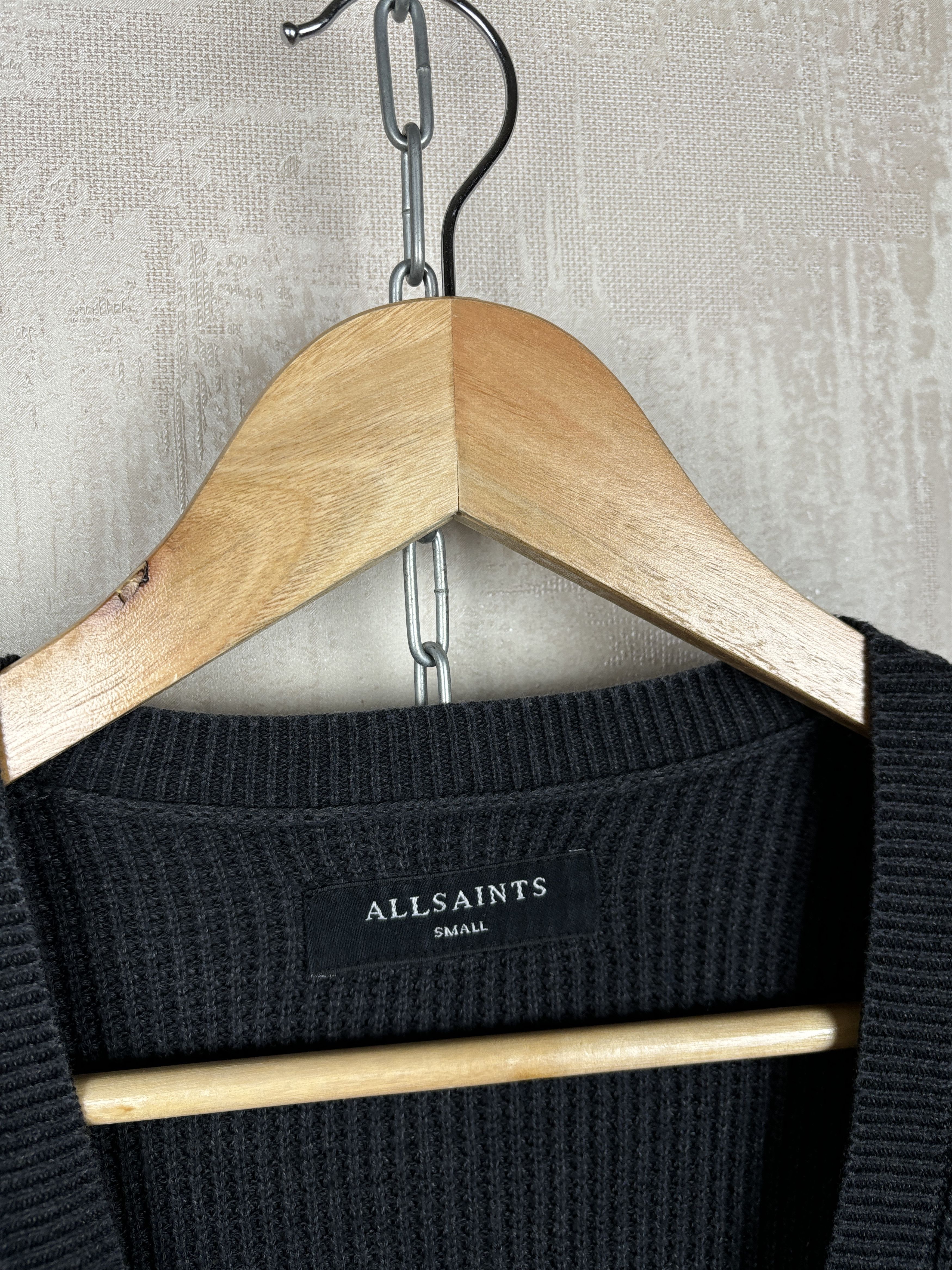 Allsaints AllSaints Trias Cardigan Open Front Sweater Jumper Waffle Size US S / EU 44-46 / 1 - 5 Thumbnail