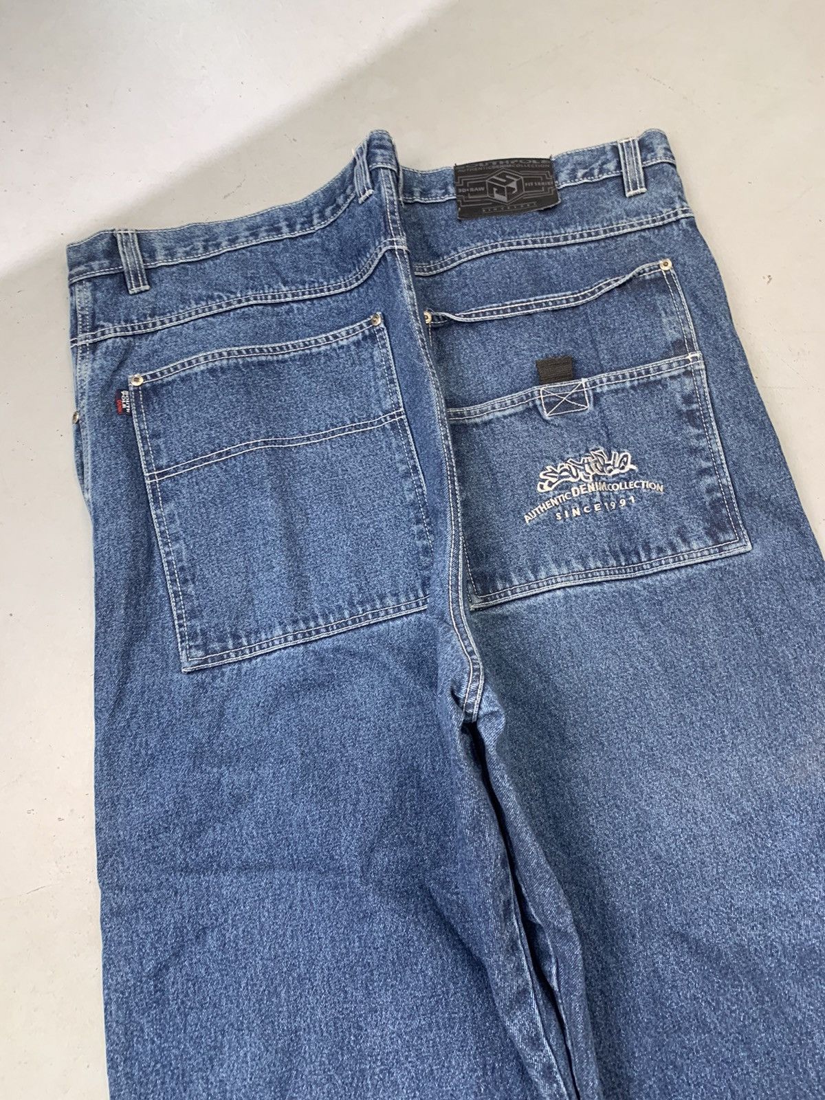Southpole Vintage SouthPole brown tab denim 50size Size US 44 / EU 60 - 3 Thumbnail