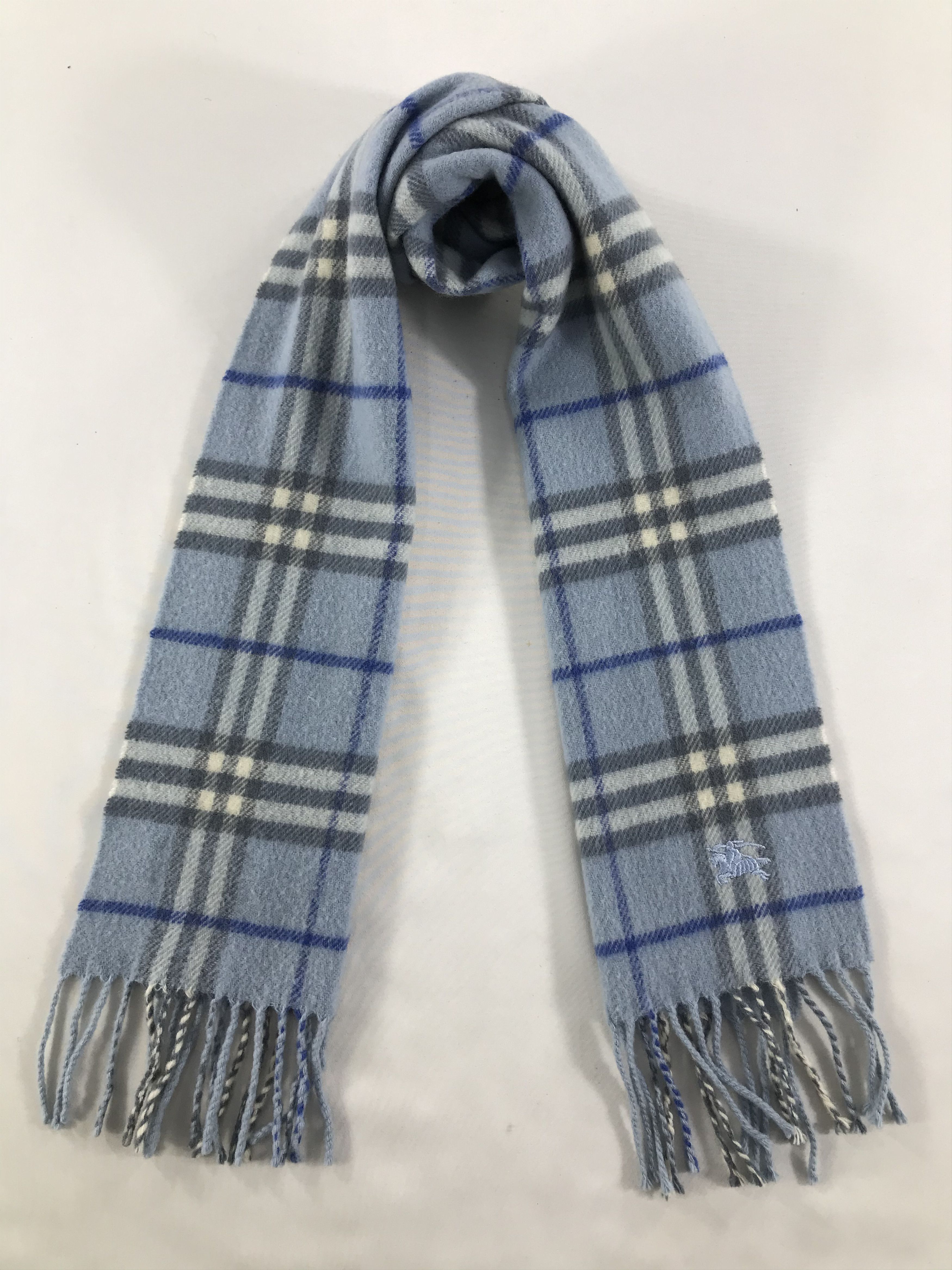 Burberry Vintage Burberry Scarf/Muffler/Neckwear MF1359 Size ONE SIZE - 1 Thumbnail