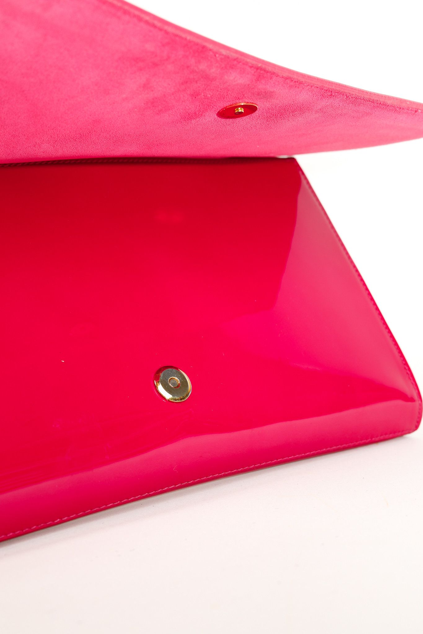 Saint Laurent Paris Saint Laurent Belle de Jour Clutch Patent Leather Clutch Size ONE SIZE - 8 Thumbnail