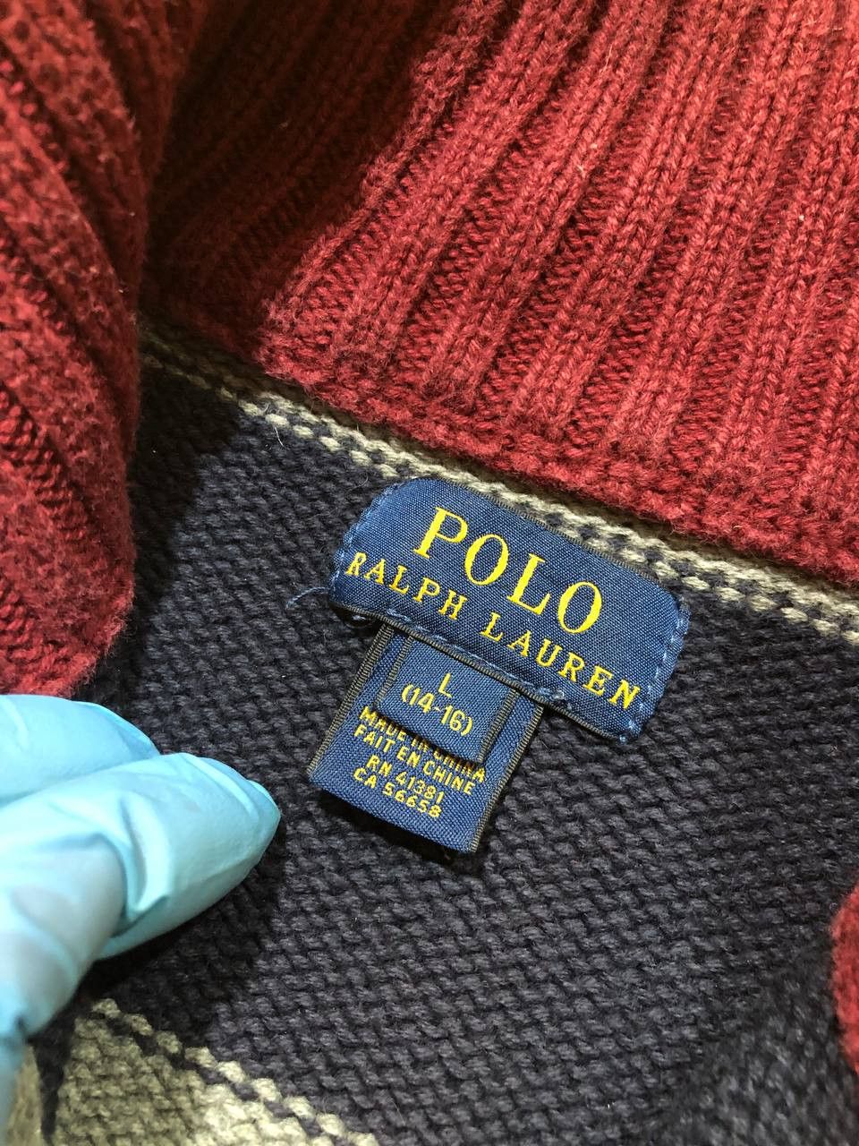 Polo Ralph Lauren Ralph Lauren Boys Zipped Cardigan Size L (14-16) Size US S / EU 44-46 / 1 - 2 Thumbnail