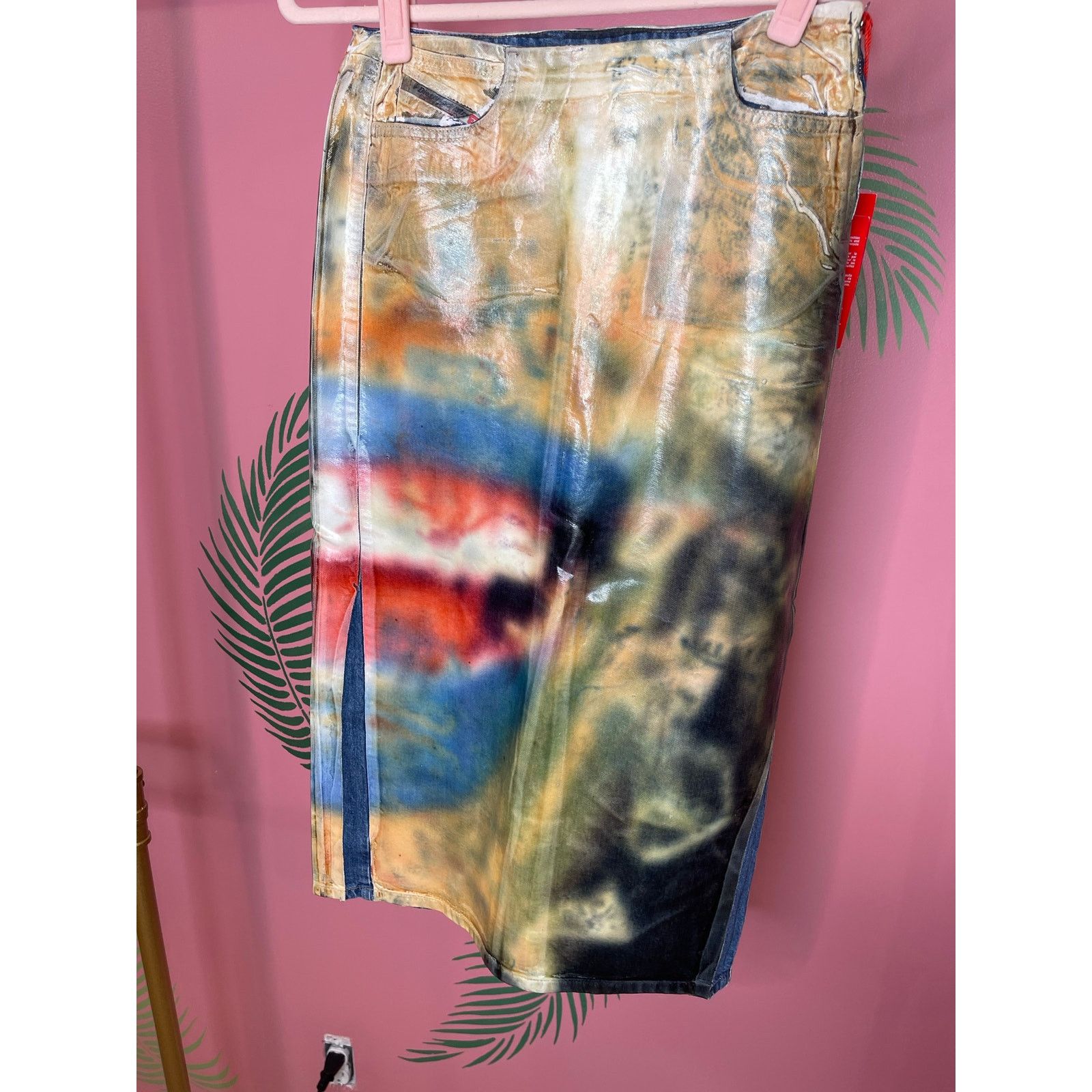Diesel 🔥 RUNWAY DIESEL SKIRT - NWT - LIMITED EDITION 🔥 Size 25" / US 0 / IT 36 - 4 Thumbnail