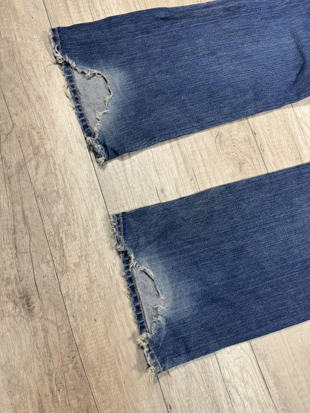 If Six Was Nine Vintage Diesel Jeans Big Logo Distressed Baggy japanese 90s Size US 32 / EU 48 - 6 Thumbnail