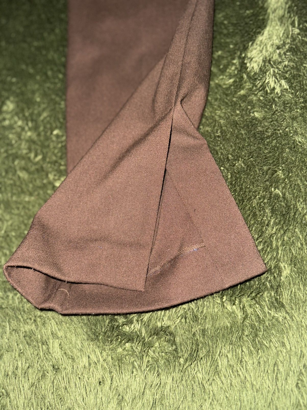 Beams Japan [S] Freak’s Store Poly viscose Slit Trousers Brown Size US 29 - 8 Thumbnail