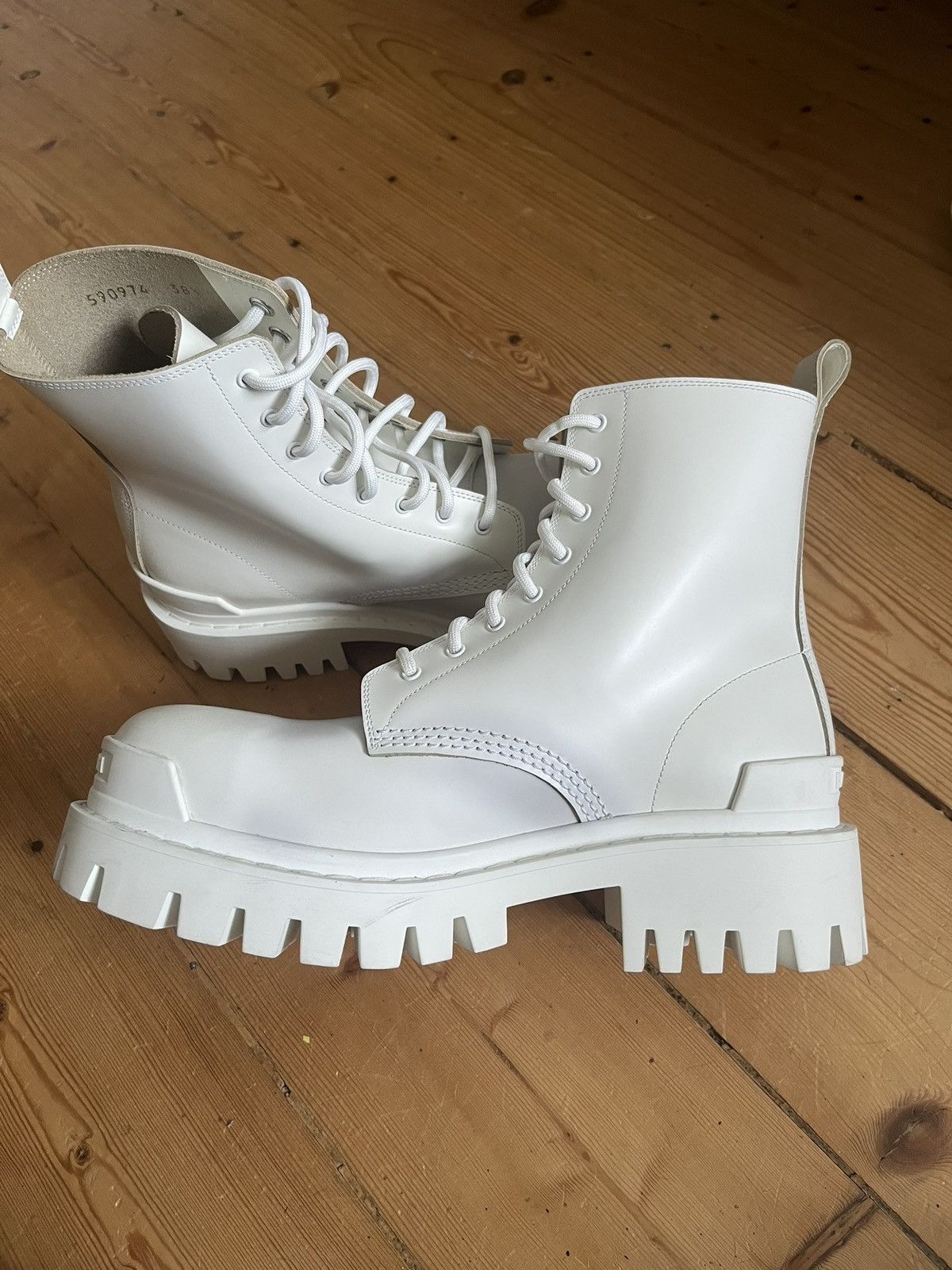 Balenciaga Balenciaga strike boots | Grailed