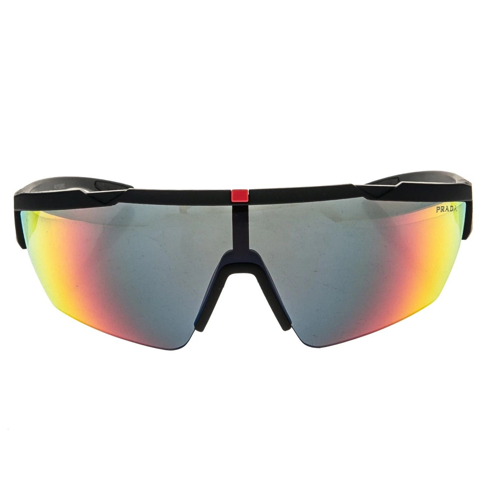 Prada PRADA PS03XS LINEA ROSSA ACTIVE 03X Black Blue Red Mirror Size ONE SIZE - 10 Thumbnail