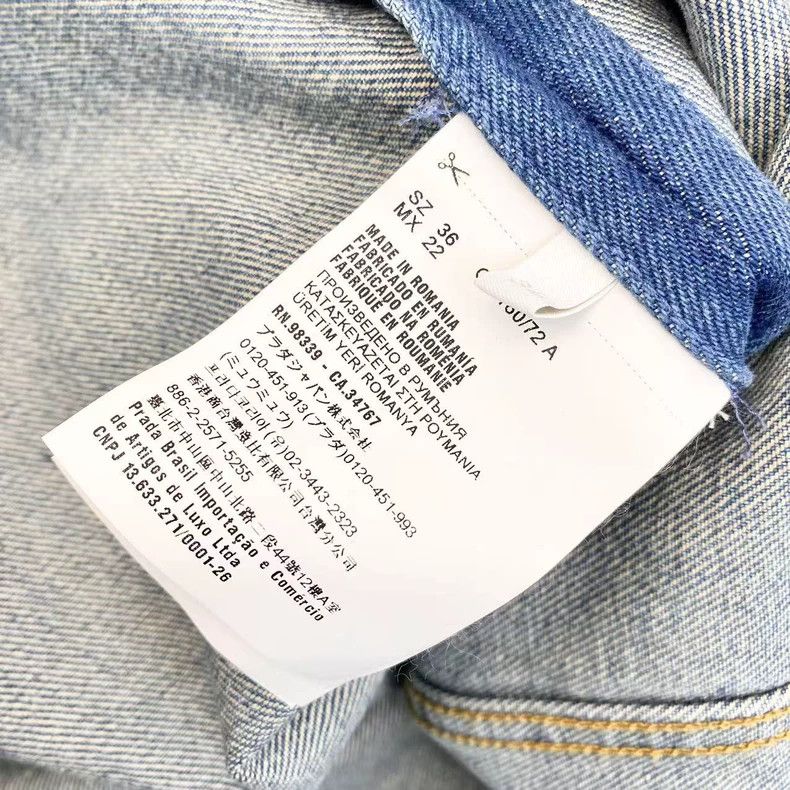 Prada Prada Triangle denim dress Size XS / US 0-2 / IT 36-38 - 5 Thumbnail