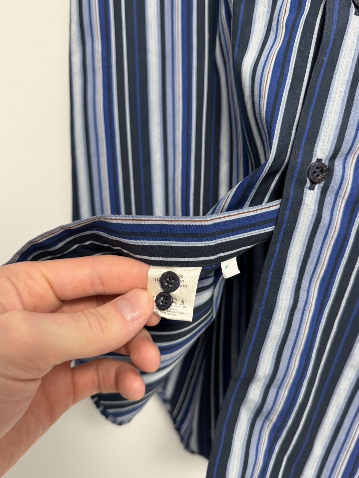 Lacoste Lacoste Button Up T-Shirt Vintage Y2K style Size US L / EU 52-54 / 3 - 7 Thumbnail