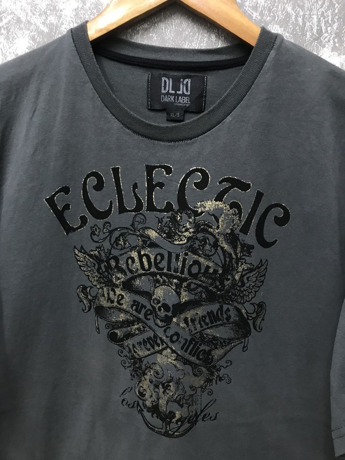 Affliction × Ed Hardy × Southpole Ed Hardy Affliction Skull Y2K Graphic Tee Size US XL / EU 56 / 4 - 2 Thumbnail