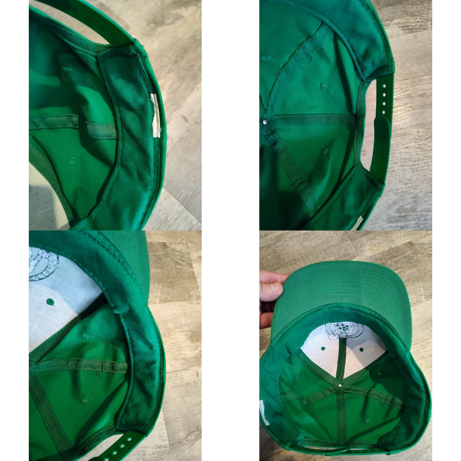 NBA VINTAGE Boston Celtics Snapback Hat Green White One Size Men’s Green Celtics NBA Snapback Hat Size ONE SIZE - 8 Thumbnail