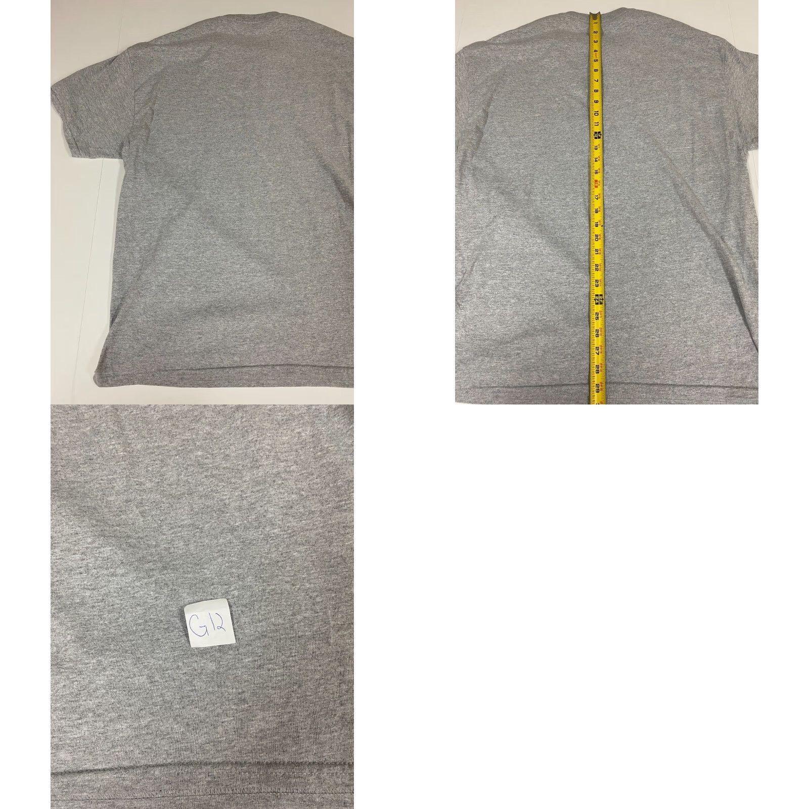 Gildan Gildan Teacher Mens T-Shirt XL Gray Crew Neck Short Sleeve Logo All Seasons Regular Size USA? Size US XL / EU 56 / 4 - 8 Thumbnail