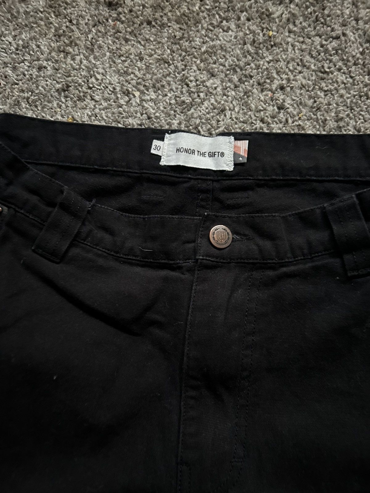 Honor the Gift Honor the Gift Men's Y2K Black Jeans Size 30 Gently Used Size US 30 / EU 46 - 3 Thumbnail