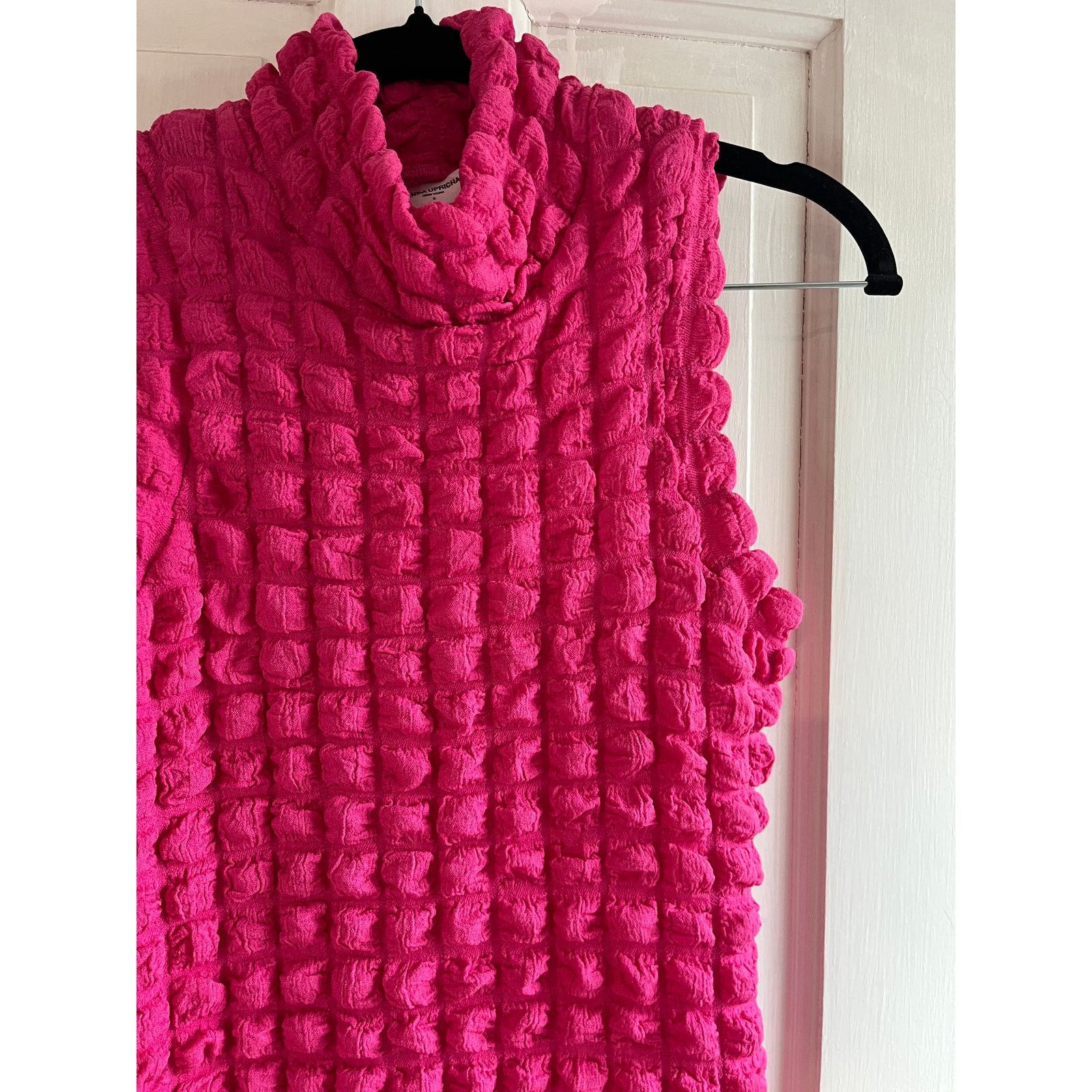Amanda Uprichard Amanda Uprichard Pink Popcorn Texture Mini Dress Y2K Size S / US 4 / IT 40 - 3 Thumbnail