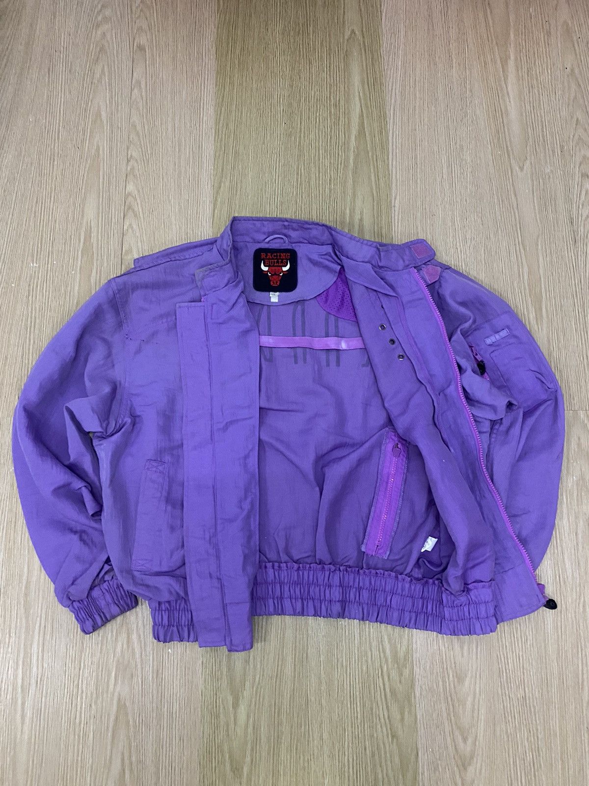 NBA × Vintage Racing bulls candy o jacket Size US L / EU 52-54 / 3 - 3 Thumbnail