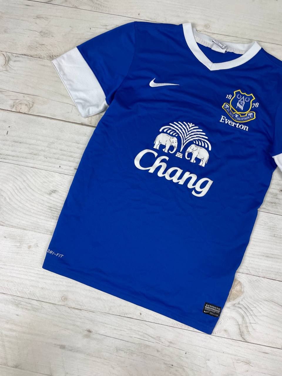 Nike Nike Everton 2012 2013 Home Football Shirt Soccer Jersey Size US S / EU 44-46 / 1 - 3 Thumbnail