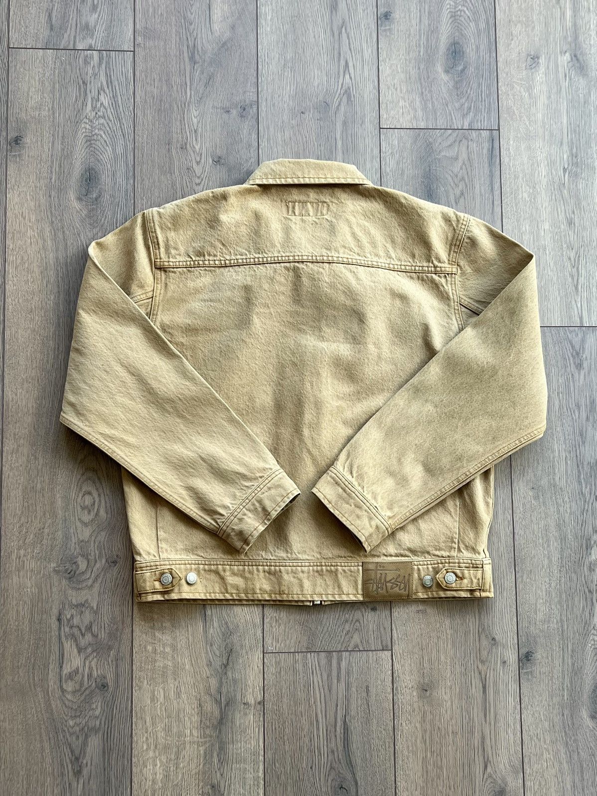 Stussy Stussy Denim Zip Up Work Jacket “Sand” Medium Size US M / EU 48-50 / 2 - 6 Thumbnail