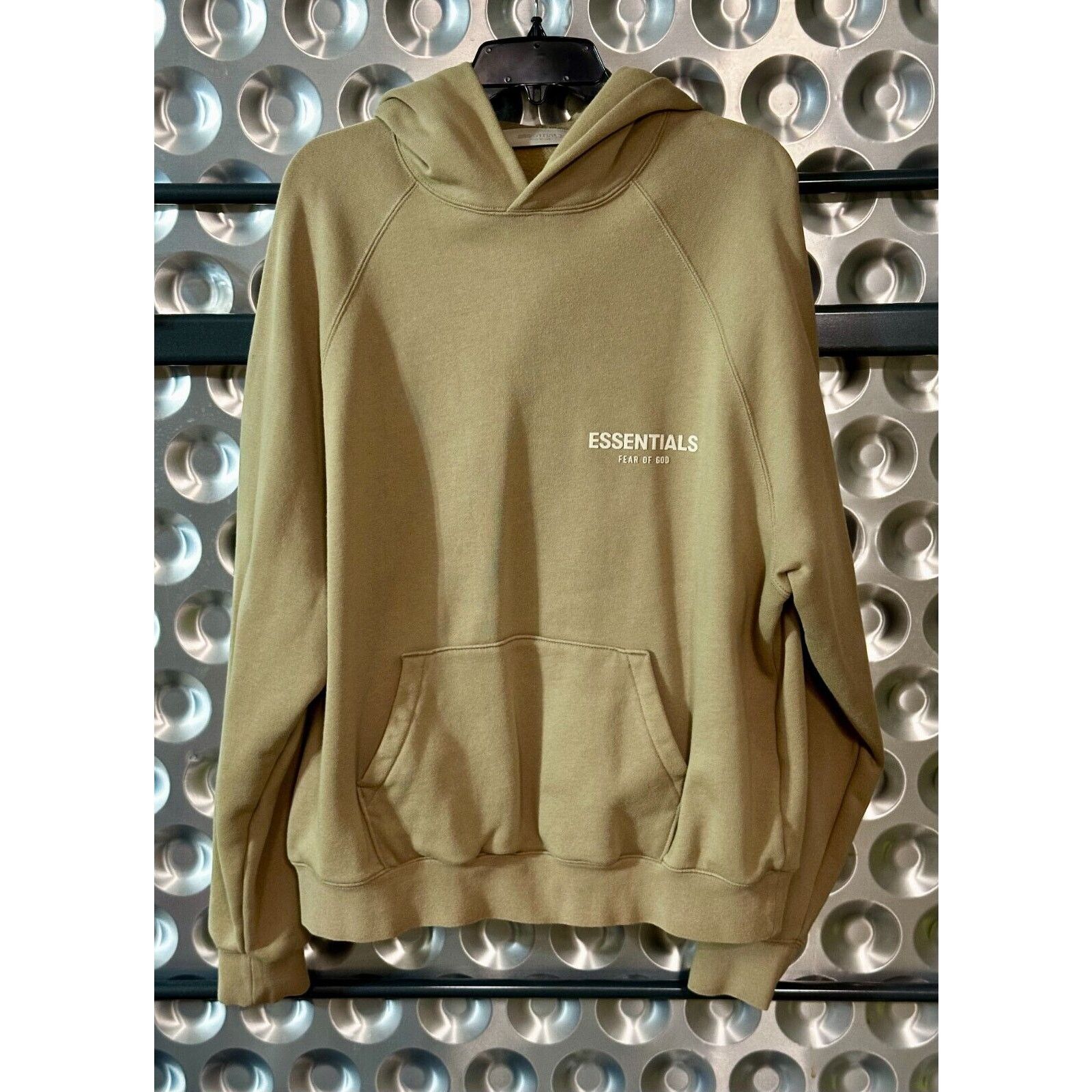 Fear Of God Essentials Desert Taupe Hoodie Small Authentic