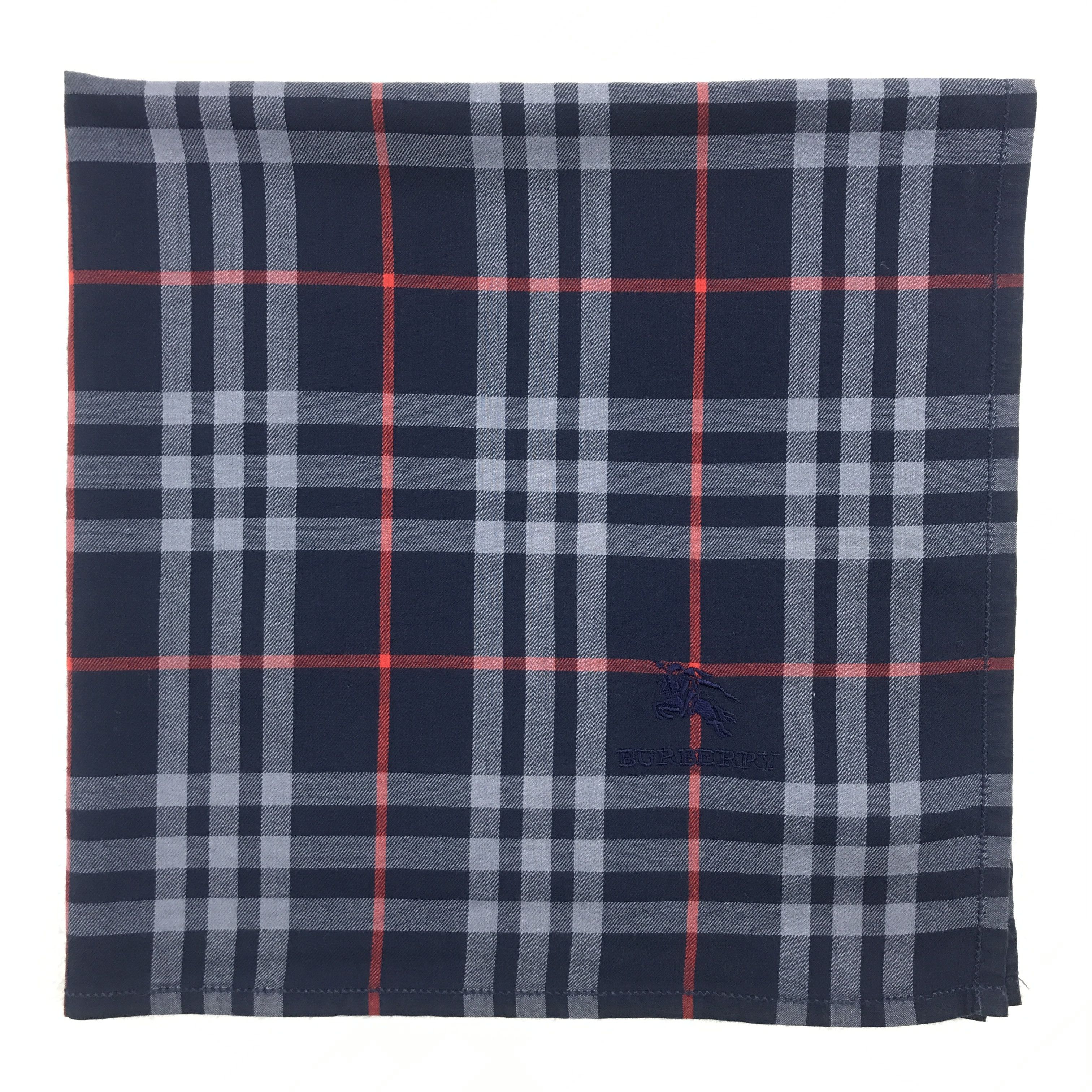 Burberry × Vintage Vintage Burberry Nova Check Bandana Neckerchief Handkerchief Size ONE SIZE - 2 Thumbnail