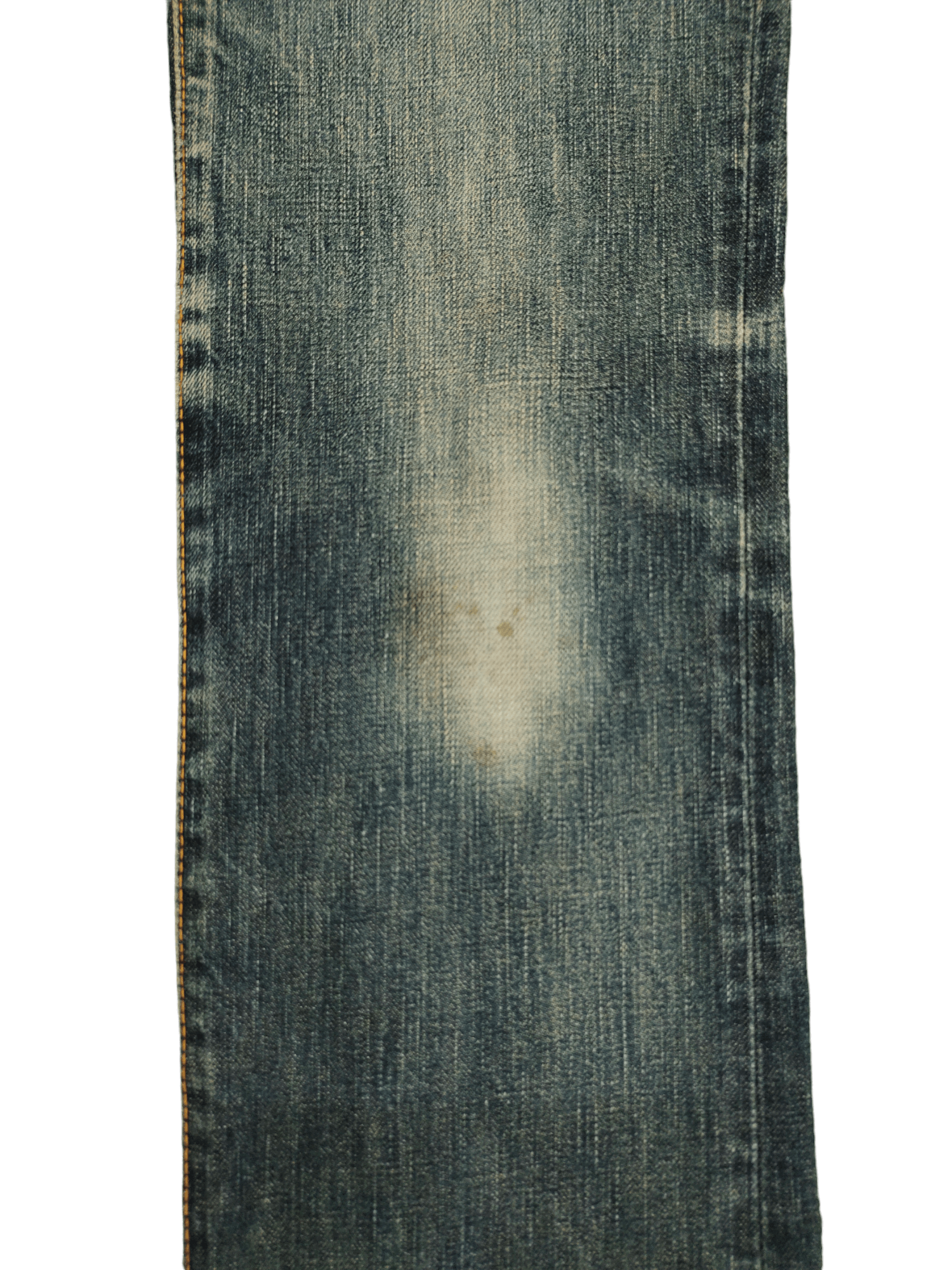 Kapital Vintage 90s 45rpm Clawmark Distress Faded Long Denim Jeans Size US 28 / EU 44 - 7 Thumbnail