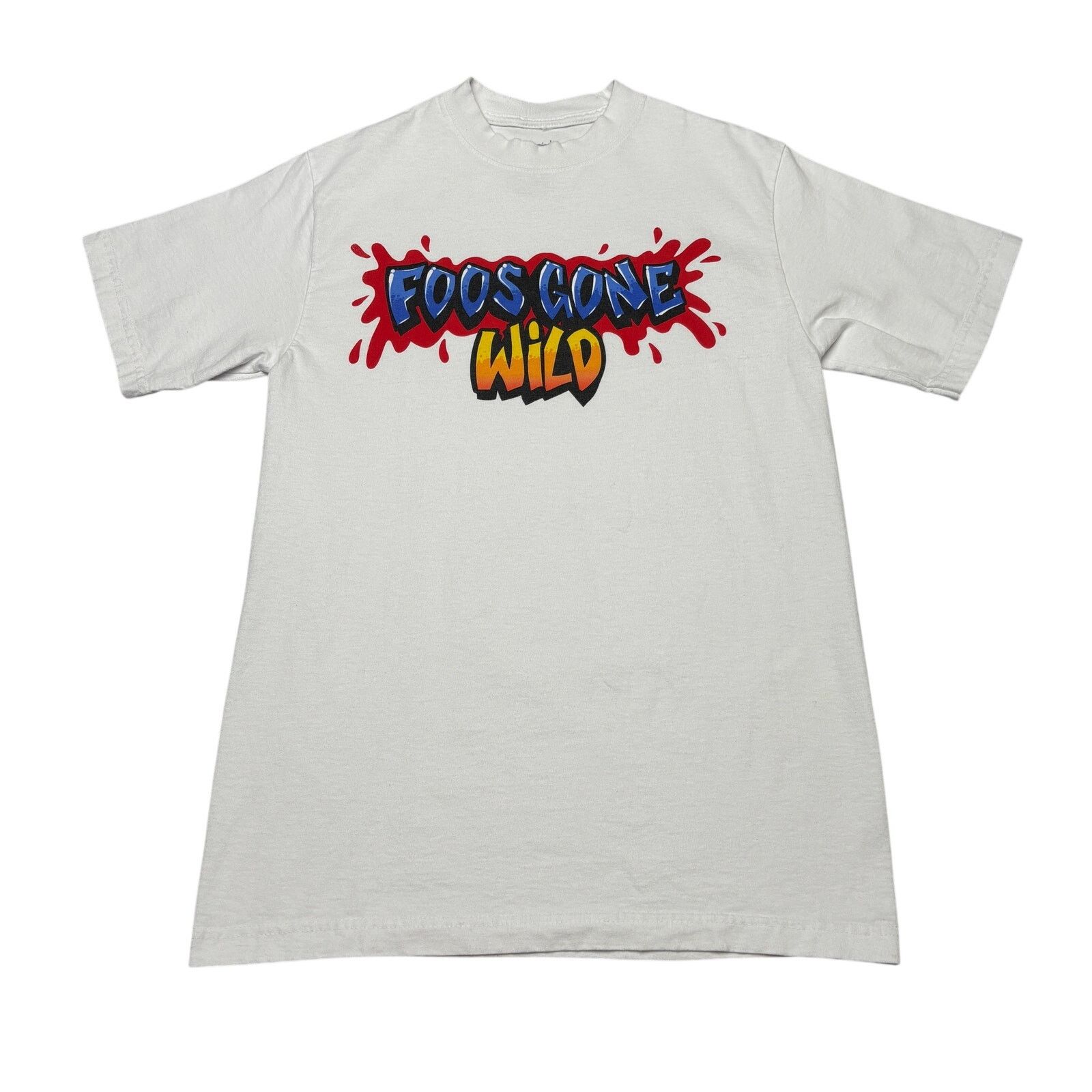 Other Foos Gone Wild White Logo T Shirt Men's Medium Skater Size US M / EU 48-50 / 2 - 1 Thumbnail
