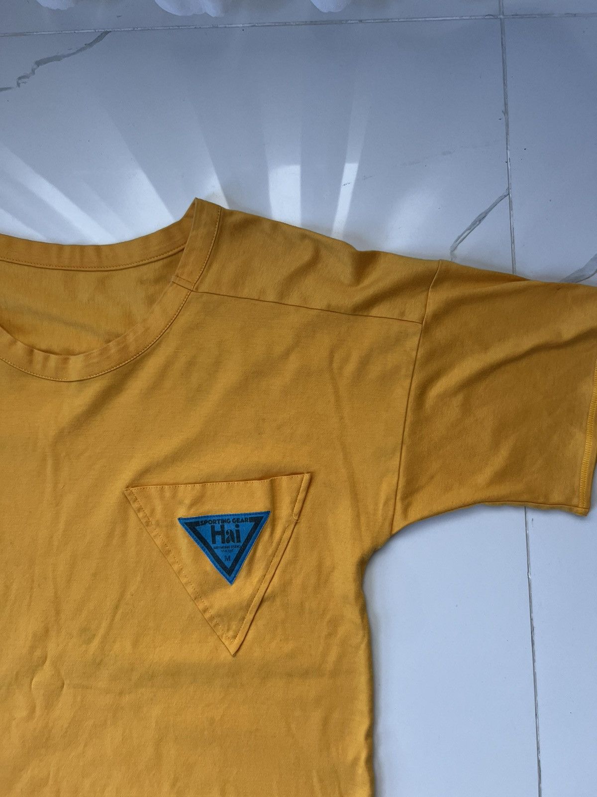 Hai Sporting Gear × Issey Miyake × Vintage 00’s HAI SPORTING GEAR ISSEY MIYAKE STUDIO TEE Y2K RARE Size US S / EU 44-46 / 1 - 3 Thumbnail