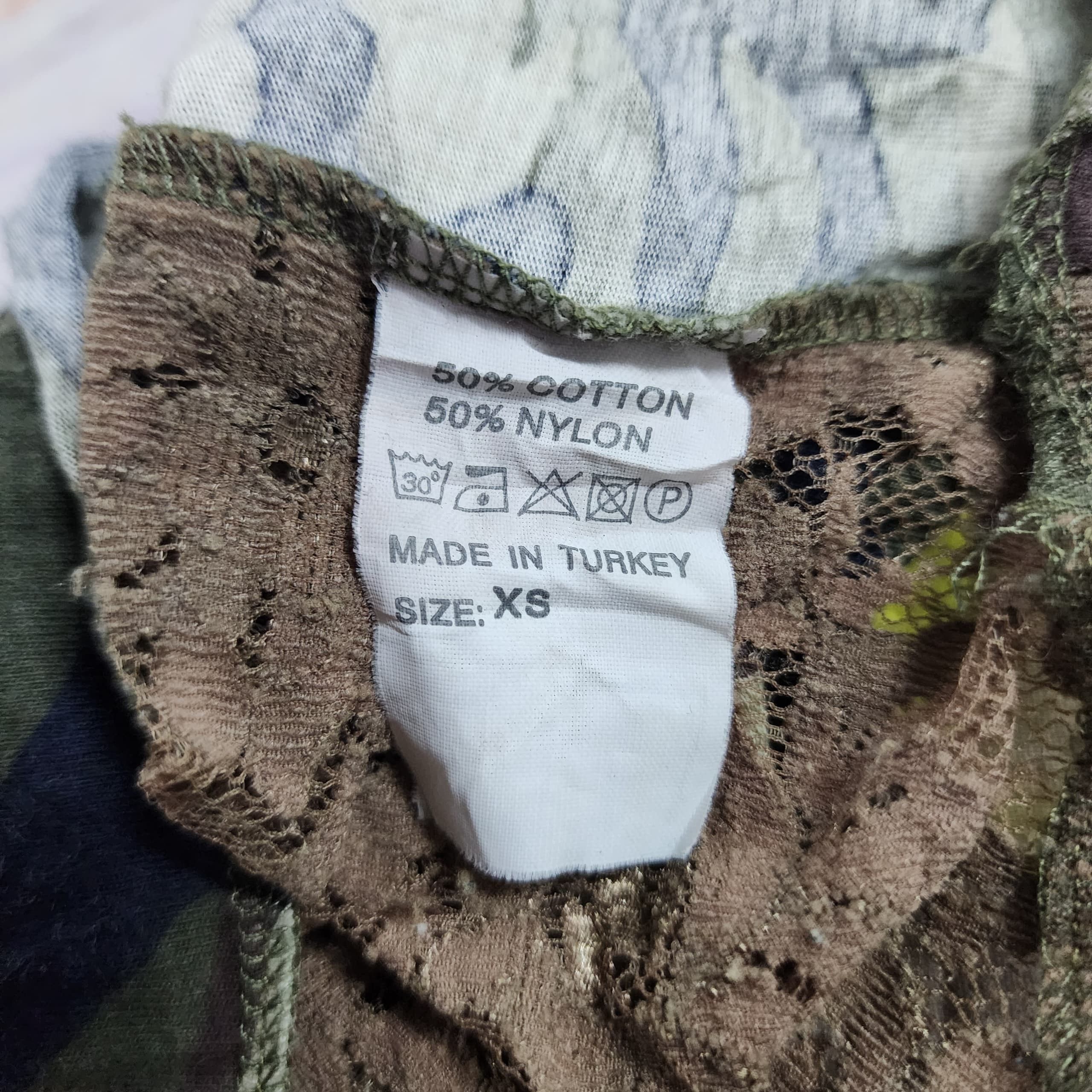 Japanese Brand 🔥🔥🔥Sabotage Vintage Military Camo Tank Top Size XS / US 0-2 / IT 36-38 - 4 Thumbnail