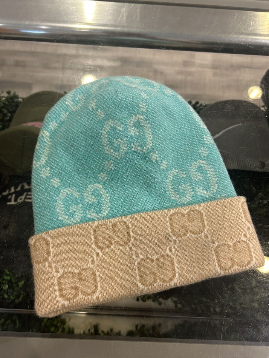 Gucci Gucci Reversible GG Wool Beanie Size ONE SIZE - 1 Thumbnail