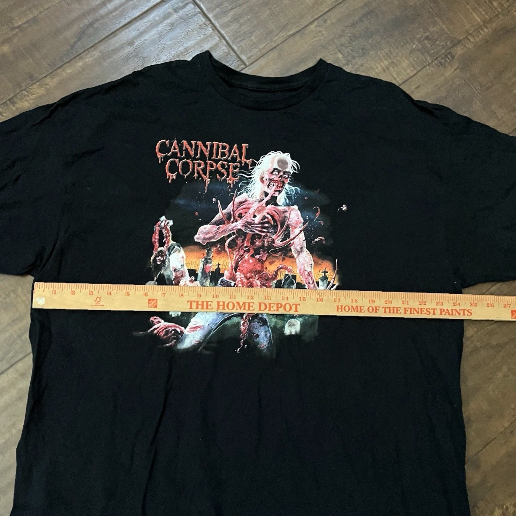 Doublet VINTAGE Cannibal Corpse T-Shirt Mens XL Black Double-Sided Band Tee Obituary Amon Amarth Size US XL / EU 56 / 4 - 5 Thumbnail