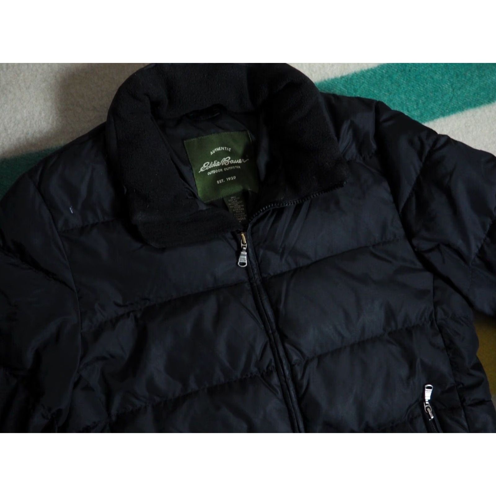 Eddie Bauer Eddie Bauer Black Goose Down Full Zip Outdoor Winter Puffer Jacket Womens M Size M / US 6-8 / IT 42-44 - 3 Thumbnail