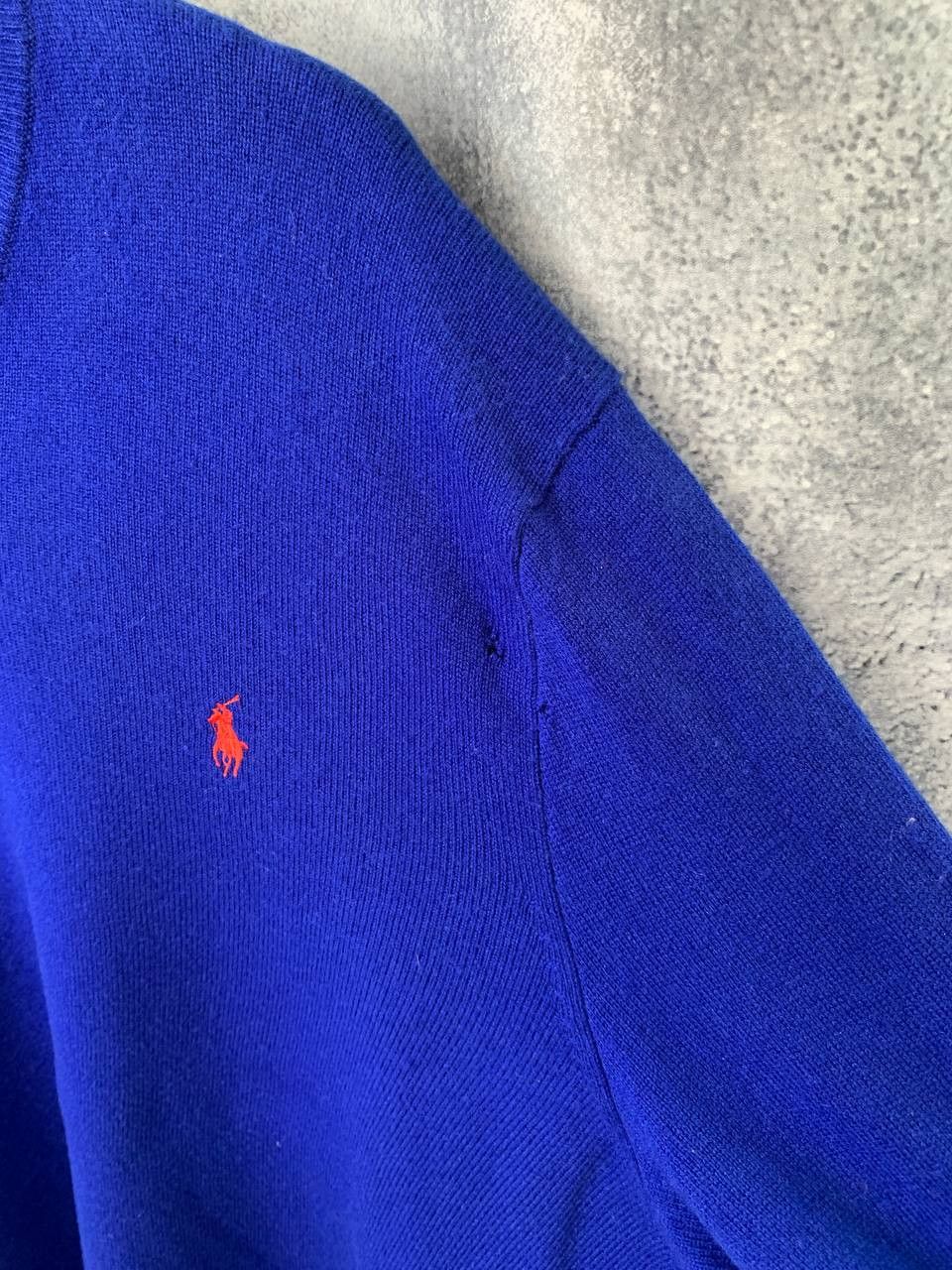 Polo Ralph Lauren × Ralph Lauren Polo Ralph Lauren V-Neck Wool Sweater Jumper Pullover Size US XL / EU 56 / 4 - 5 Thumbnail