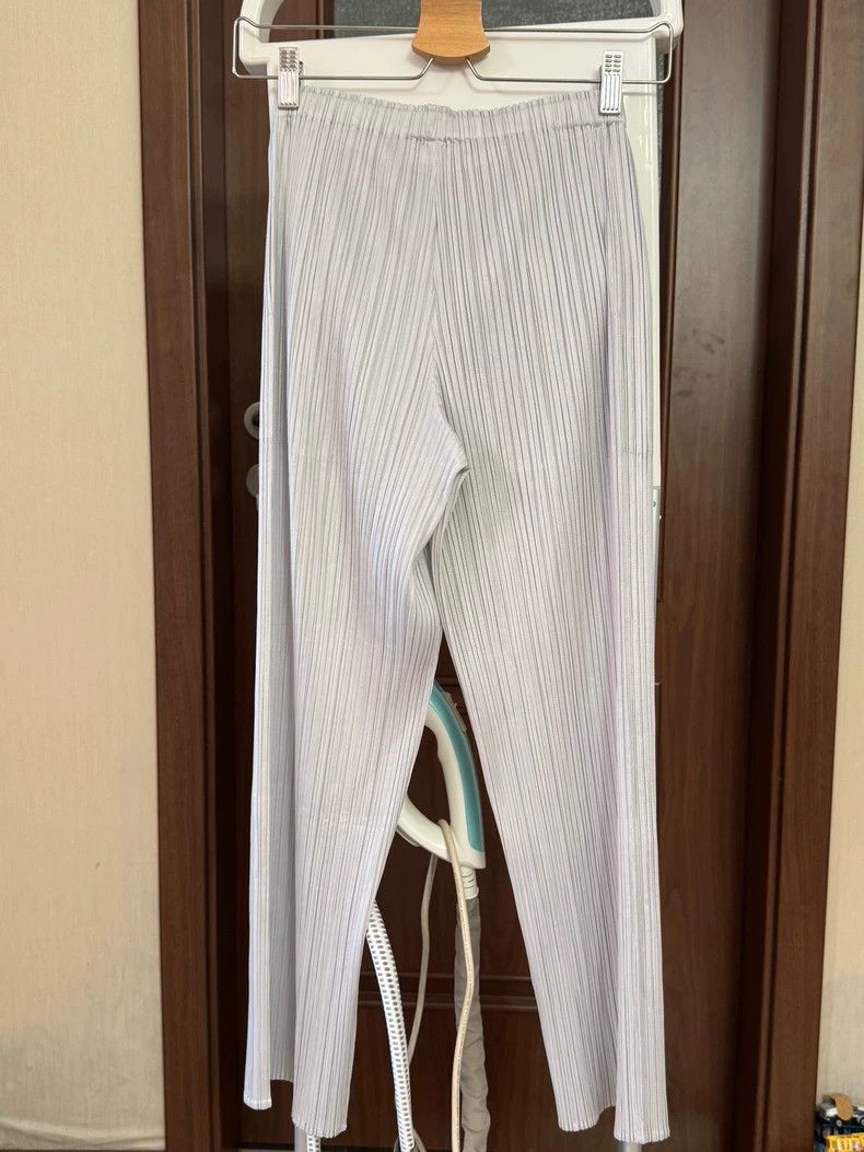 Issey Miyake issey miyake size:1 White pleated pants Size 42" / US 20 - 2 Thumbnail