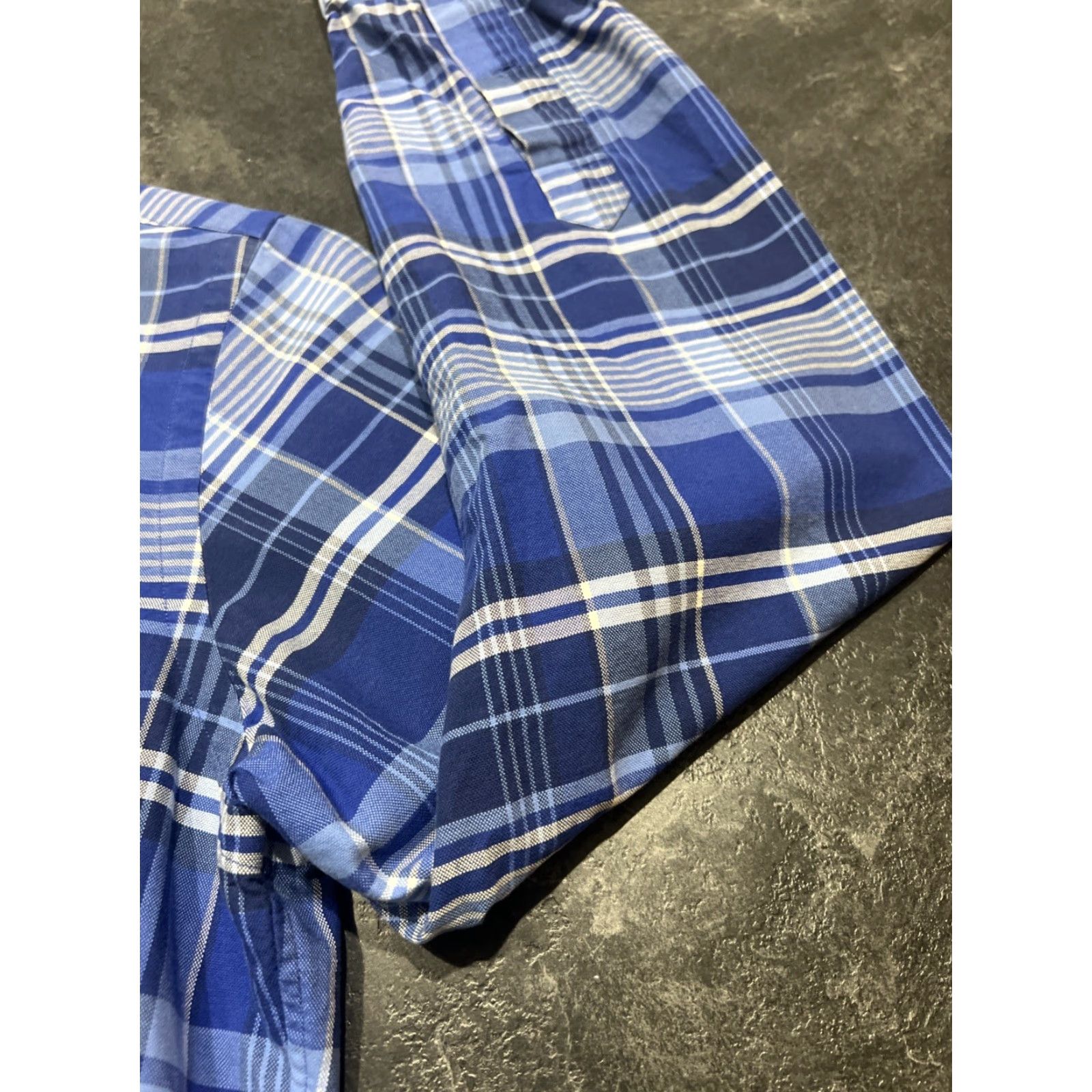 Ralph Lauren Ralph Lauren Shirt Men Button-Up Plaid Blue Long Sleeve M Size US M / EU 48-50 / 2 - 3 Thumbnail
