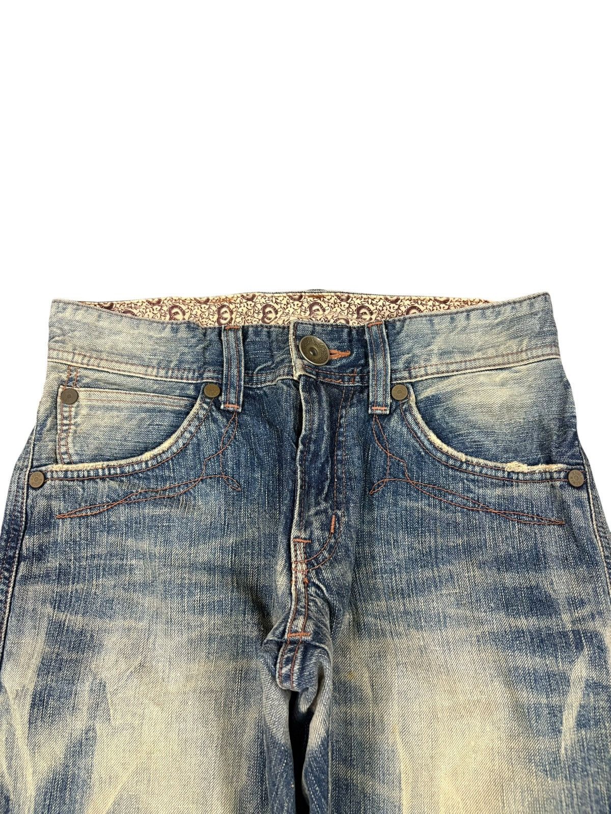 Edwin Vintage Japanese Edwin Blue Trip Smoky Mud Wash Loose Jeans Size US 28 / EU 44 - 4 Thumbnail