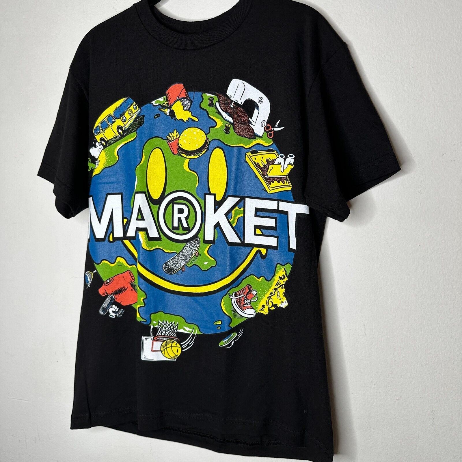 Other NWOT Black Market Smiley World Tee Crew Short Sleeve M Size US M / EU 48-50 / 2 - 2 Thumbnail