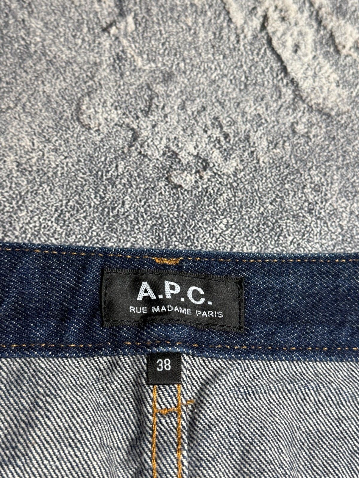 A.P.C. A.P.C. denim skirt 38 Size 27" / US 4 / IT 40 - 4 Thumbnail