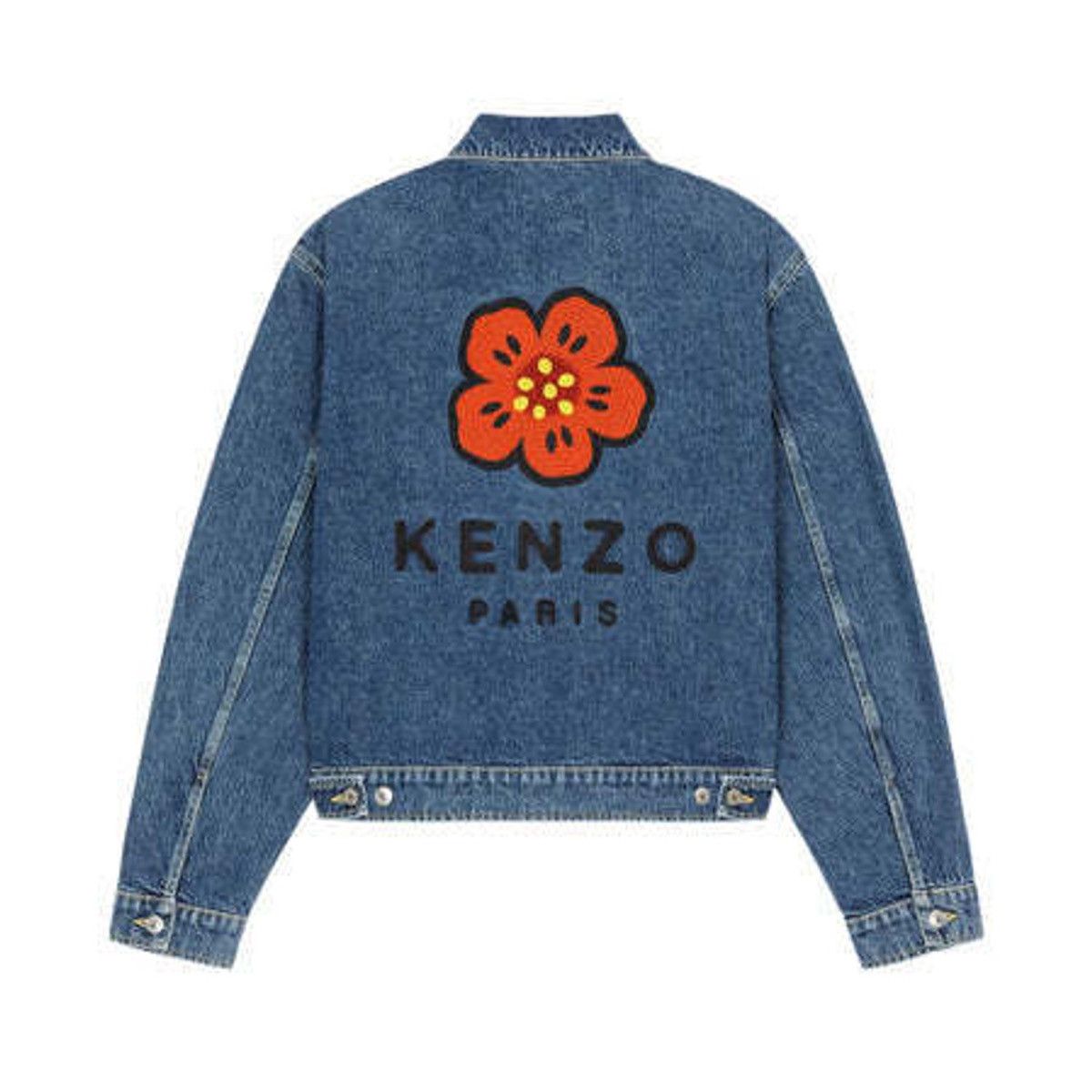 Kenzo Kenzo Boke Flower Denim Trucker Jacket Size US S / EU 44-46 / 1 - 1 Thumbnail