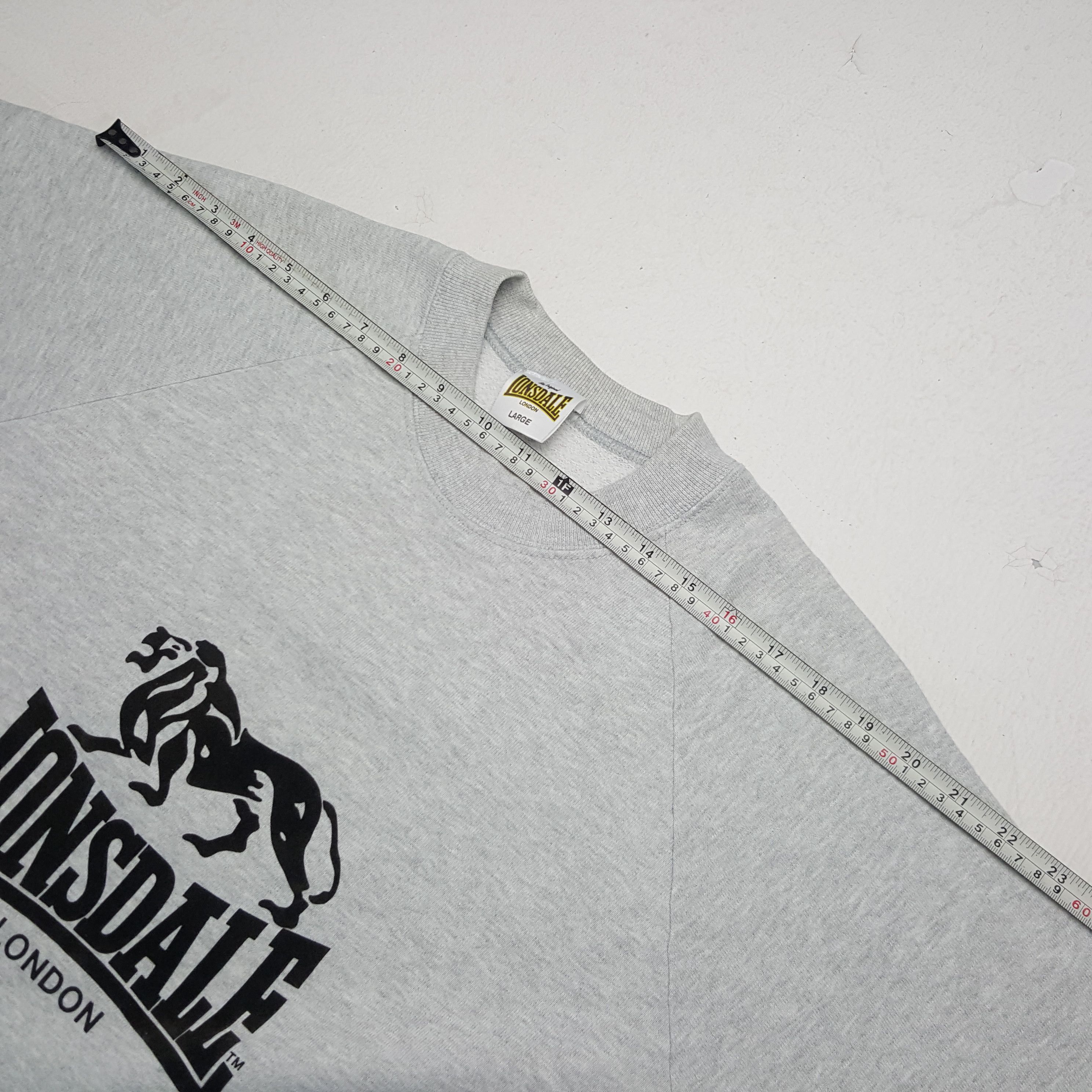 Lonsdale × Vintage Vintage Lonsdale London Sweatshirt Size US L / EU 52-54 / 3 - 5 Thumbnail