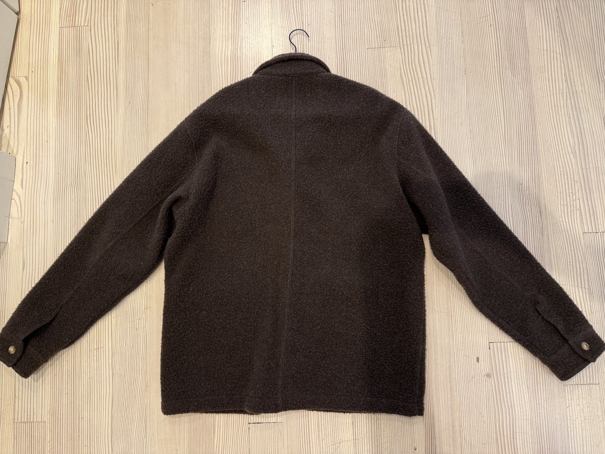 foret Boucle / wool chore jacket (brown) Size US XL / EU 56 / 4 - 4 Thumbnail